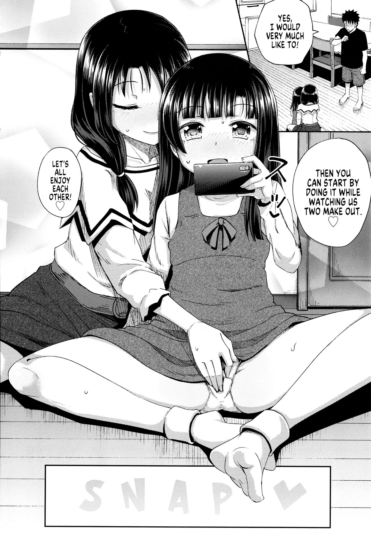 Nakayosi Apuri Ch.5 page 8 full