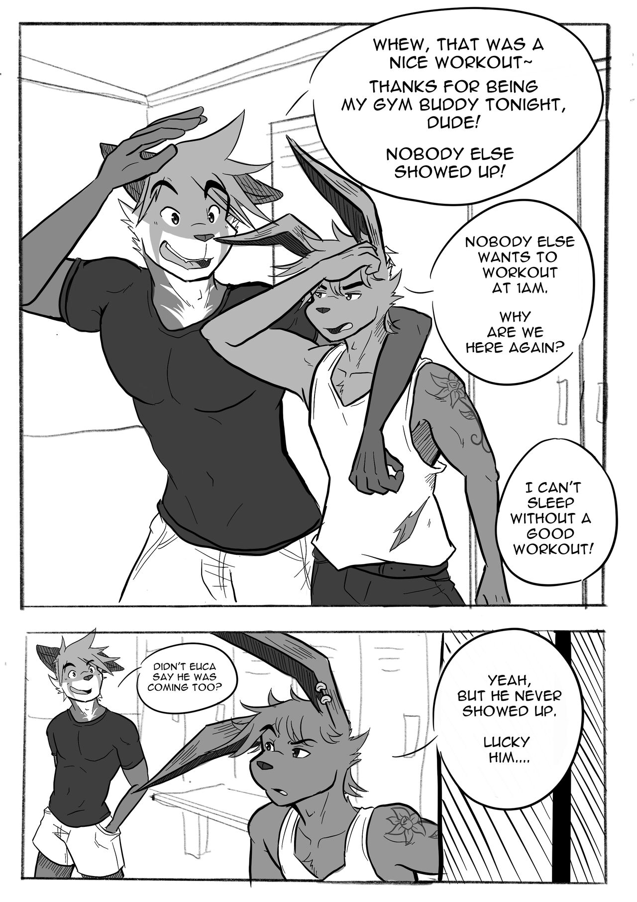 Shirokoi Comic page 1 full