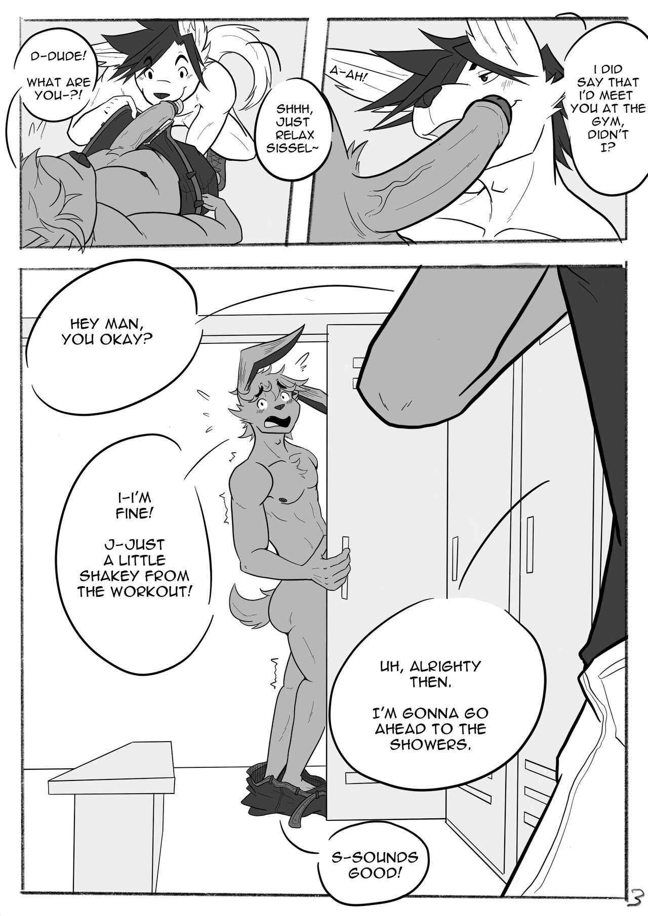 Shirokoi Comic page 3 full