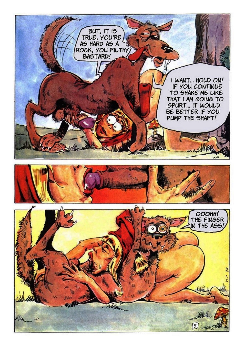 Manvussa - The Big Red Riding Hood page 6 full