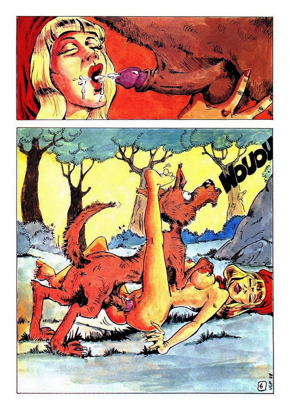Manvussa - The Big Red Riding Hood page 7 full