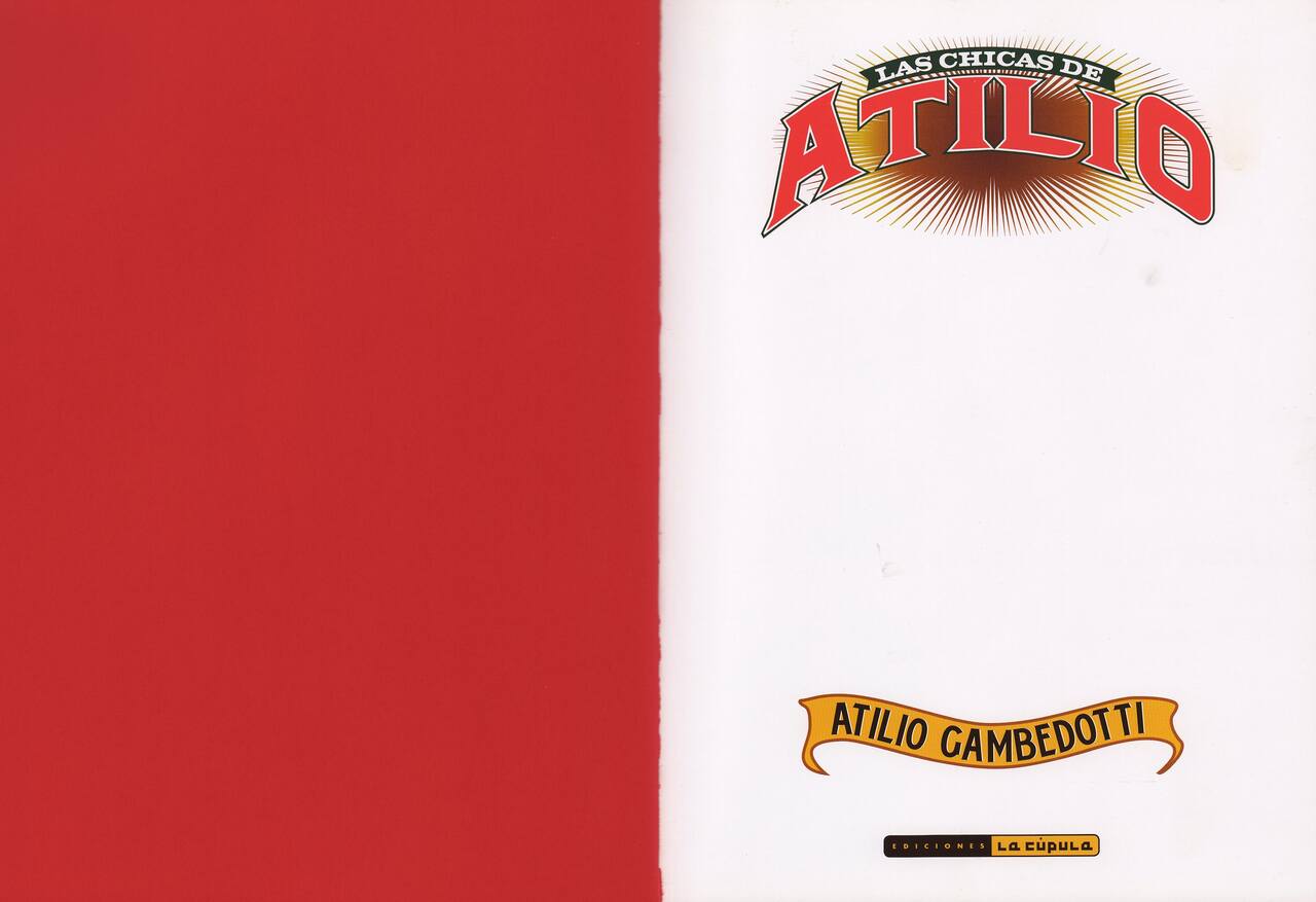 Las Chicas de Atilio - Artbook page 2 full