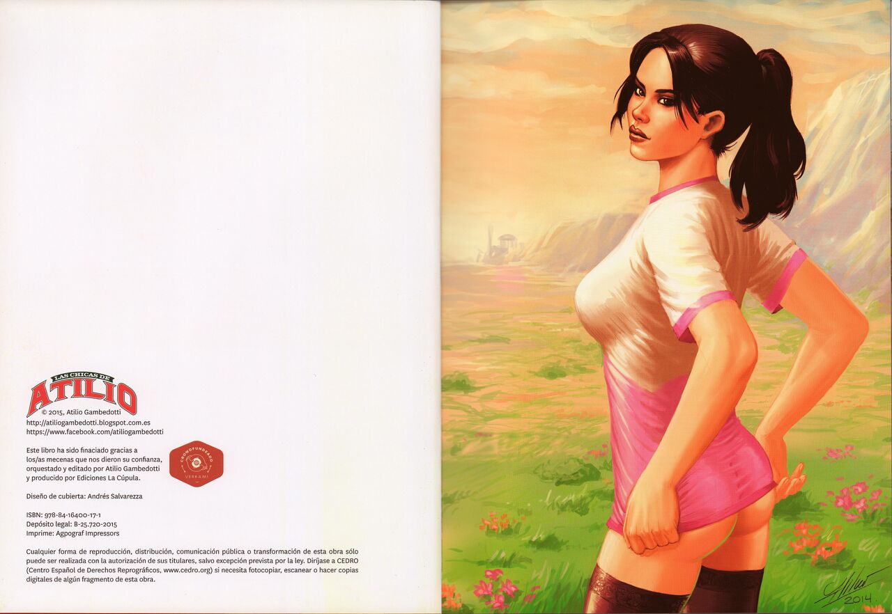 Las Chicas de Atilio - Artbook page 3 full