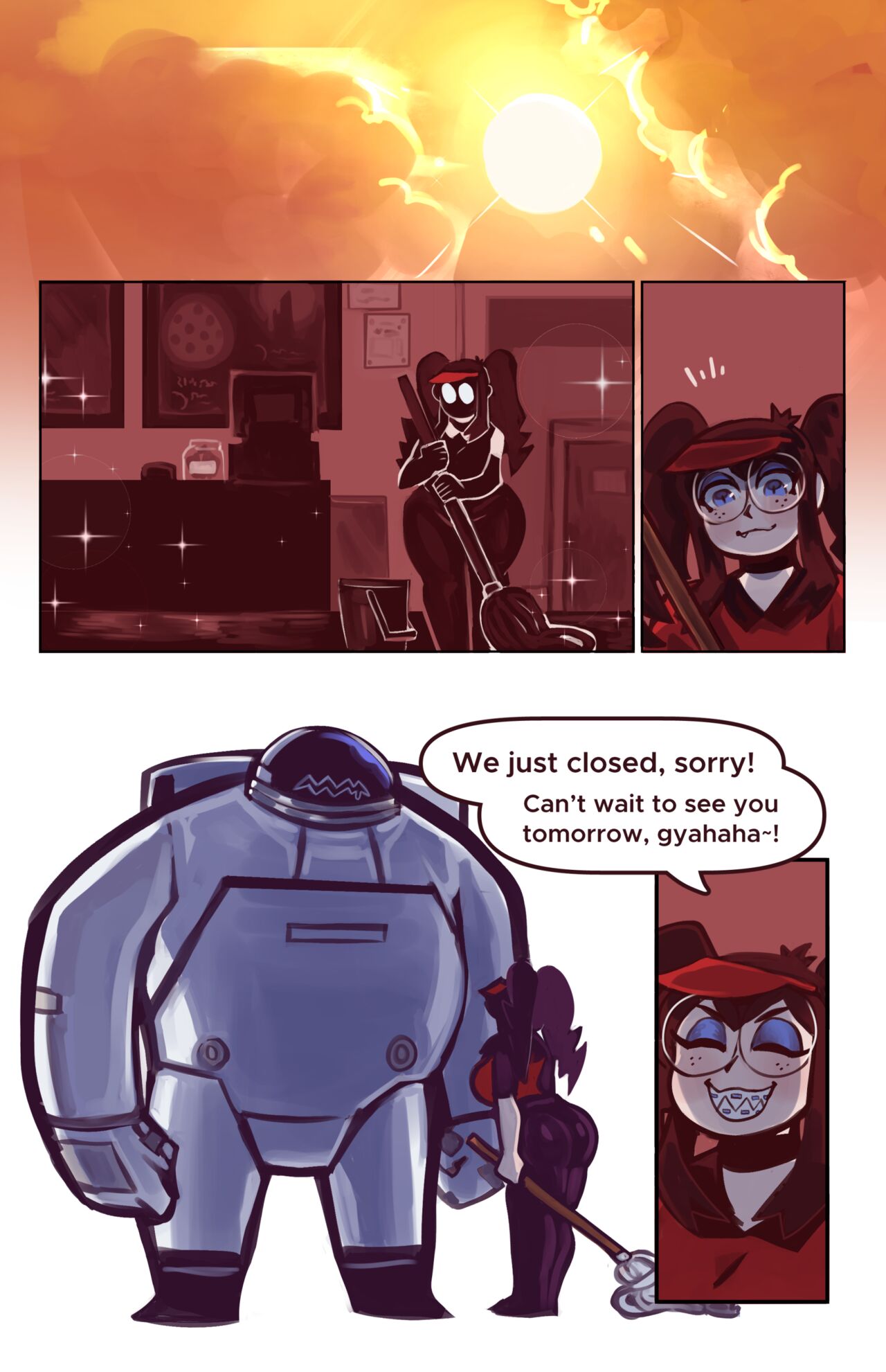 Pizza Thot Series page 8 full