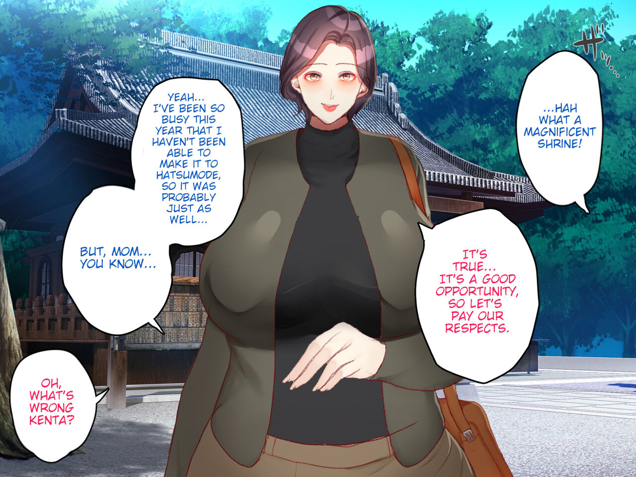 Kaa-san to Futarikiri de Onsen Ryokou page 6 full