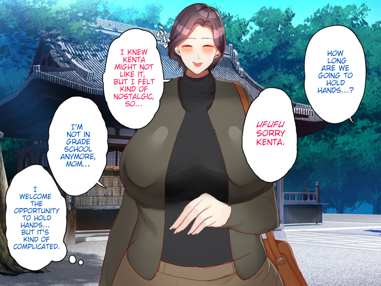 Kaa-san to Futarikiri de Onsen Ryokou page 7 full