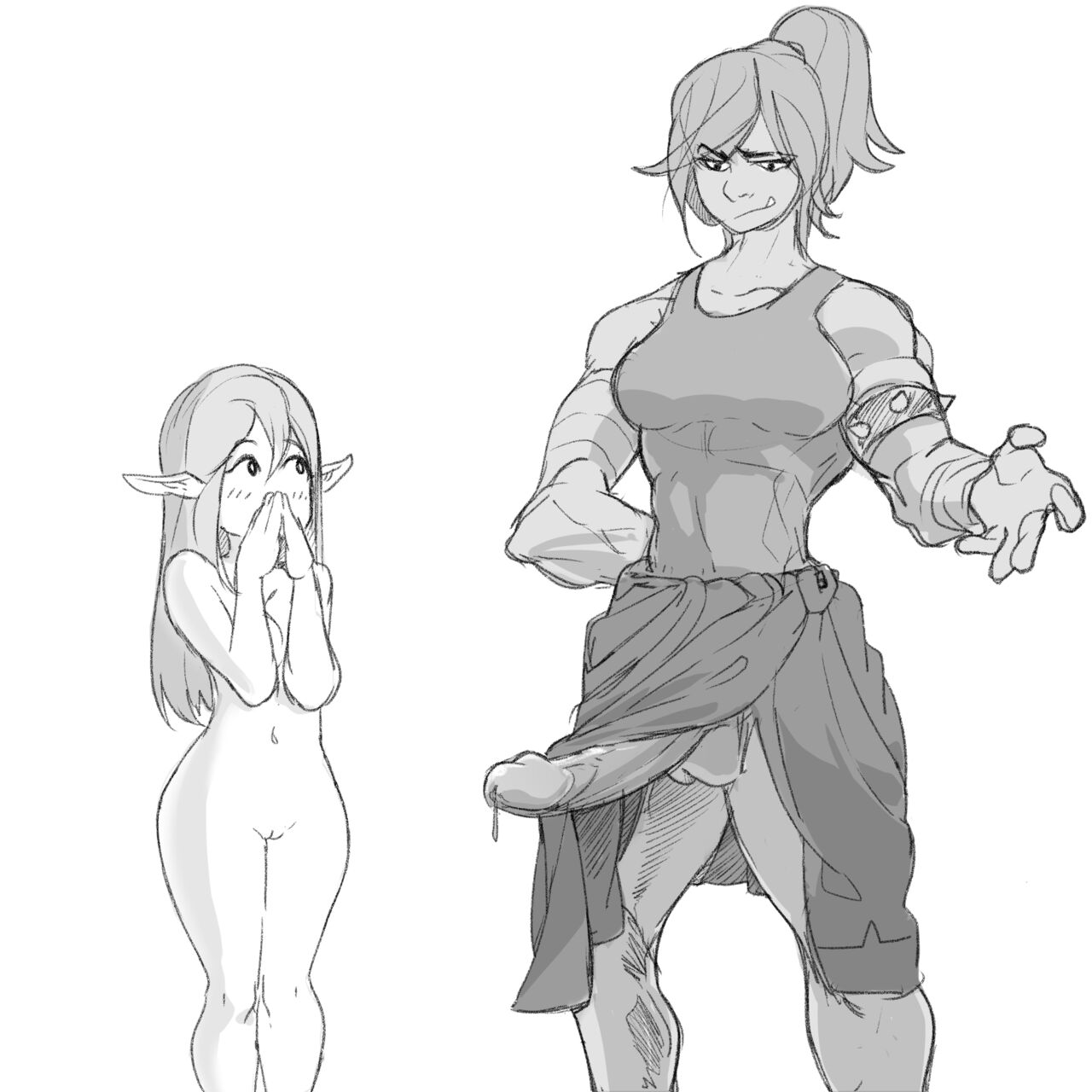 Futa Orc & The Elf page 2 full