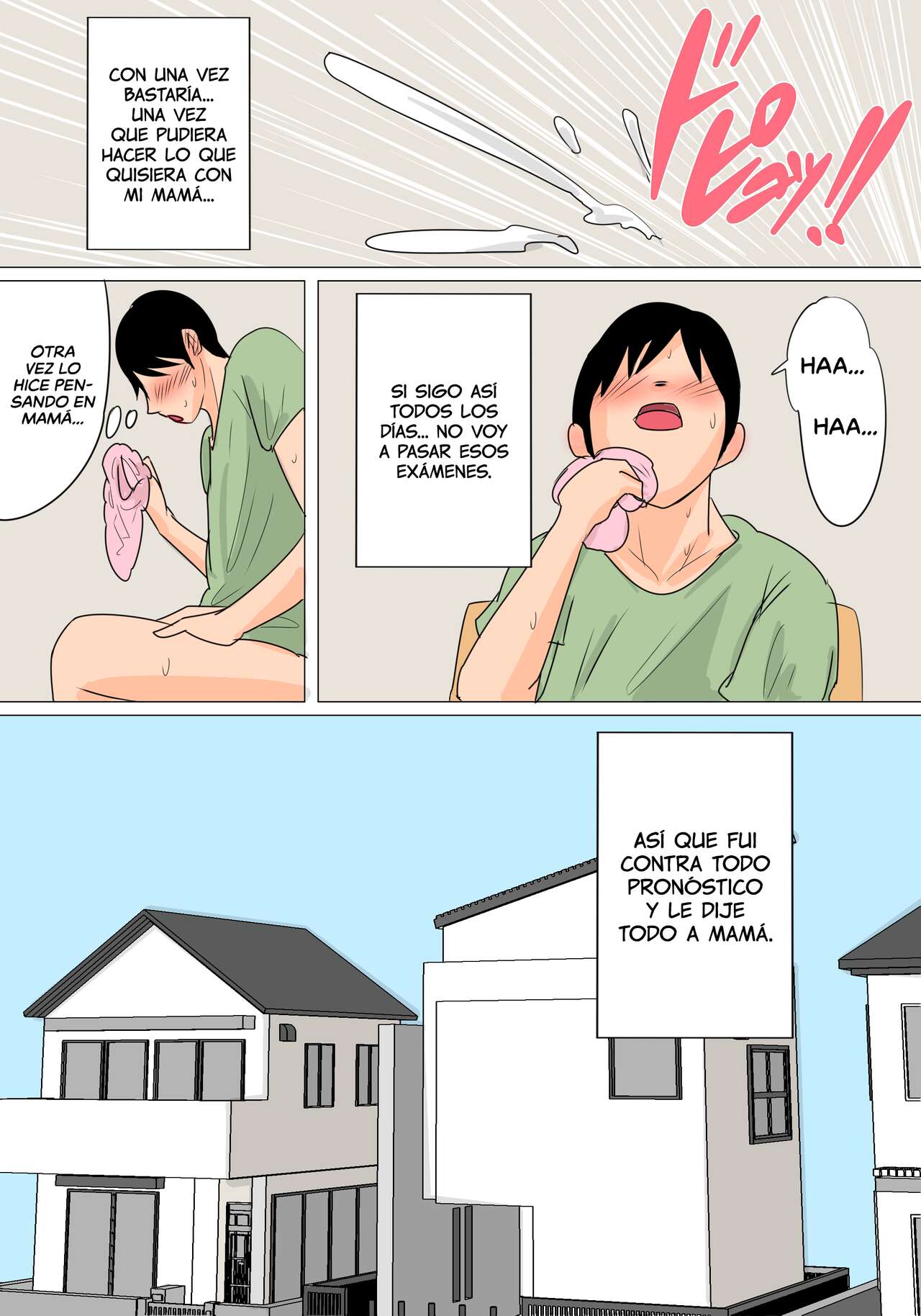 Konya no Okazu wa Okaa-san! ~Nakadashi Ari no Oyako Kankei~ | Esta noche viniéndome con mi mamá ~Relación madre e hijo viniéndose adentro~ page 4 full