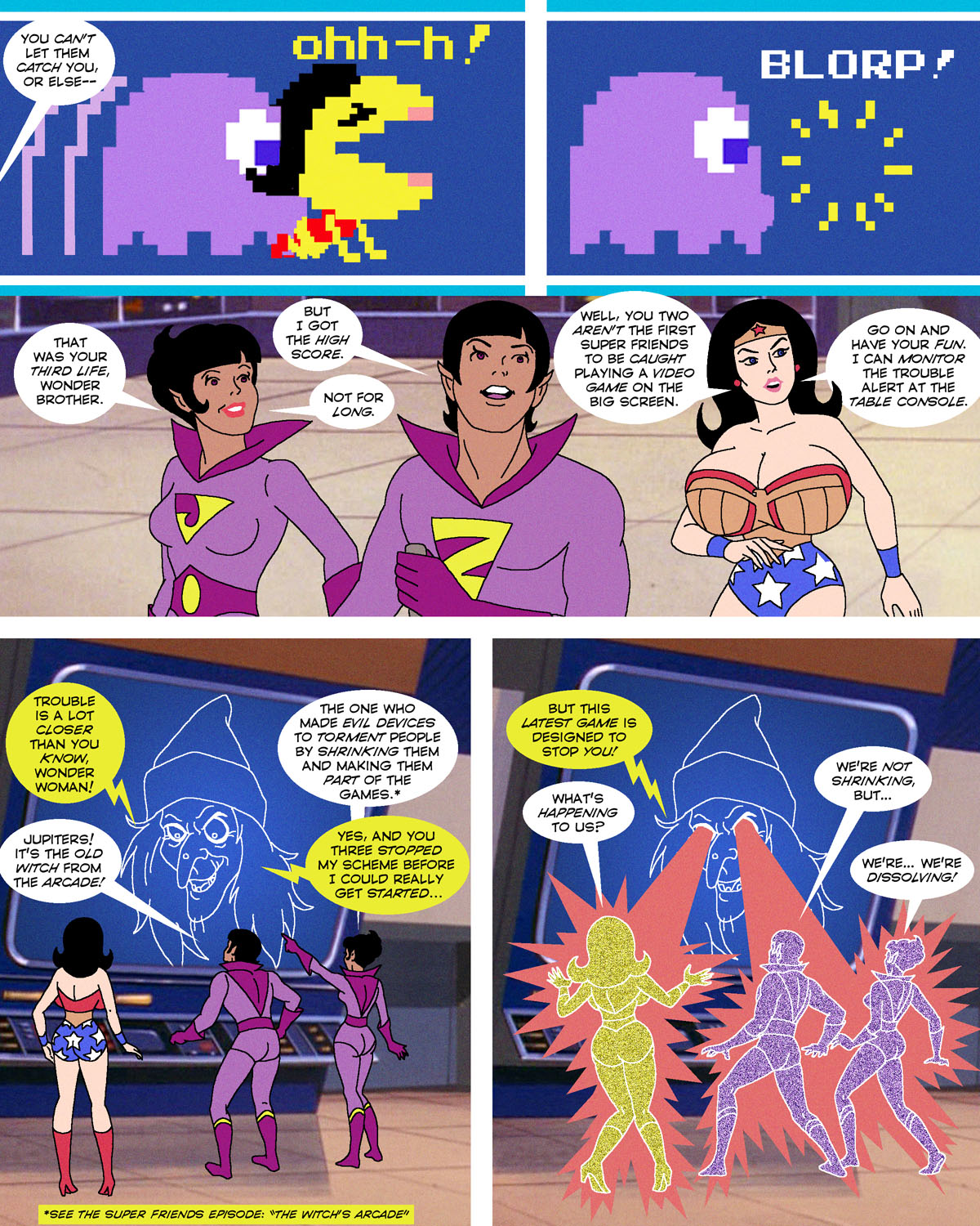 Super Friends with Benefits: Witch's Revenge page 3 full