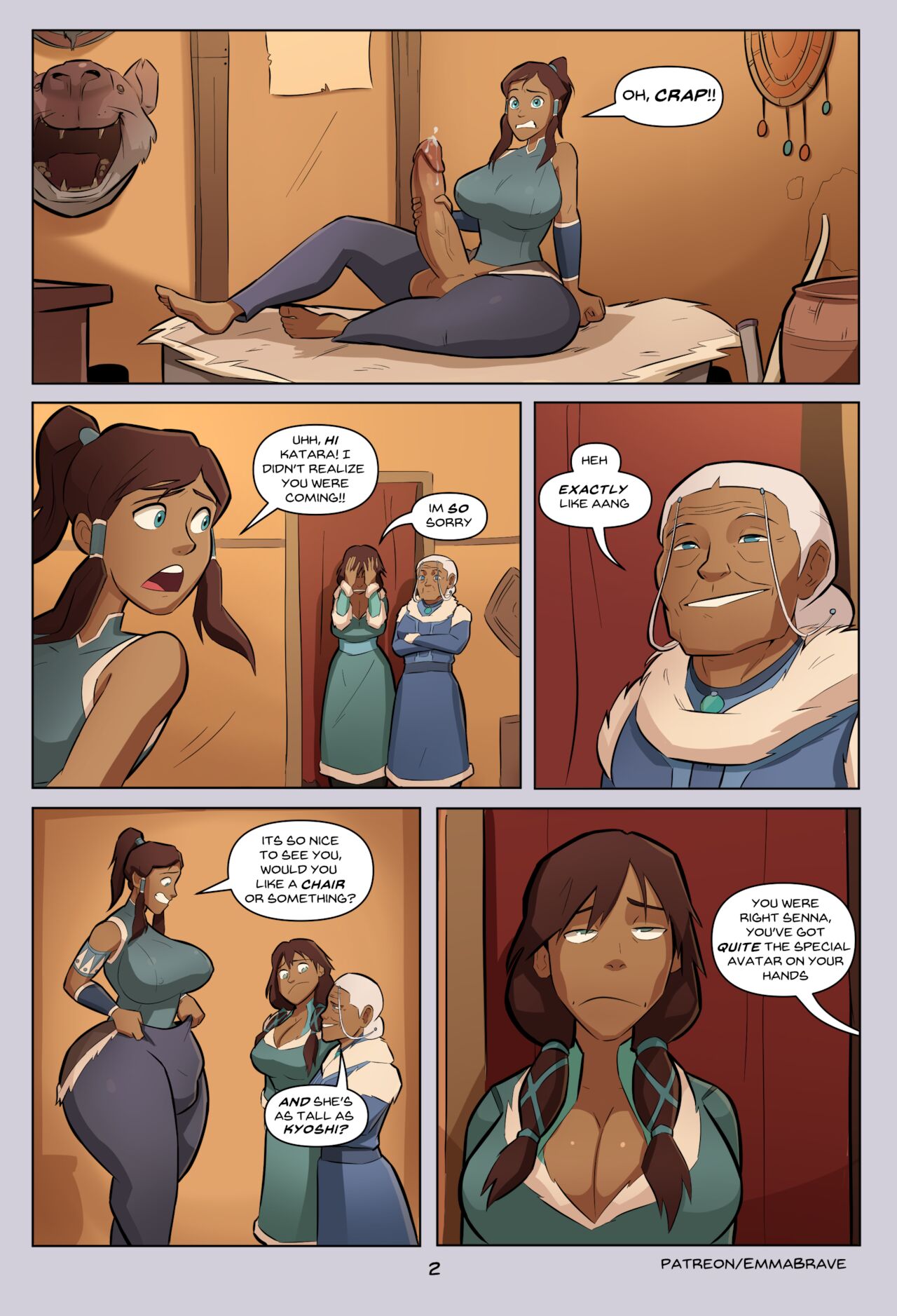 Korra: Book One page 3 full