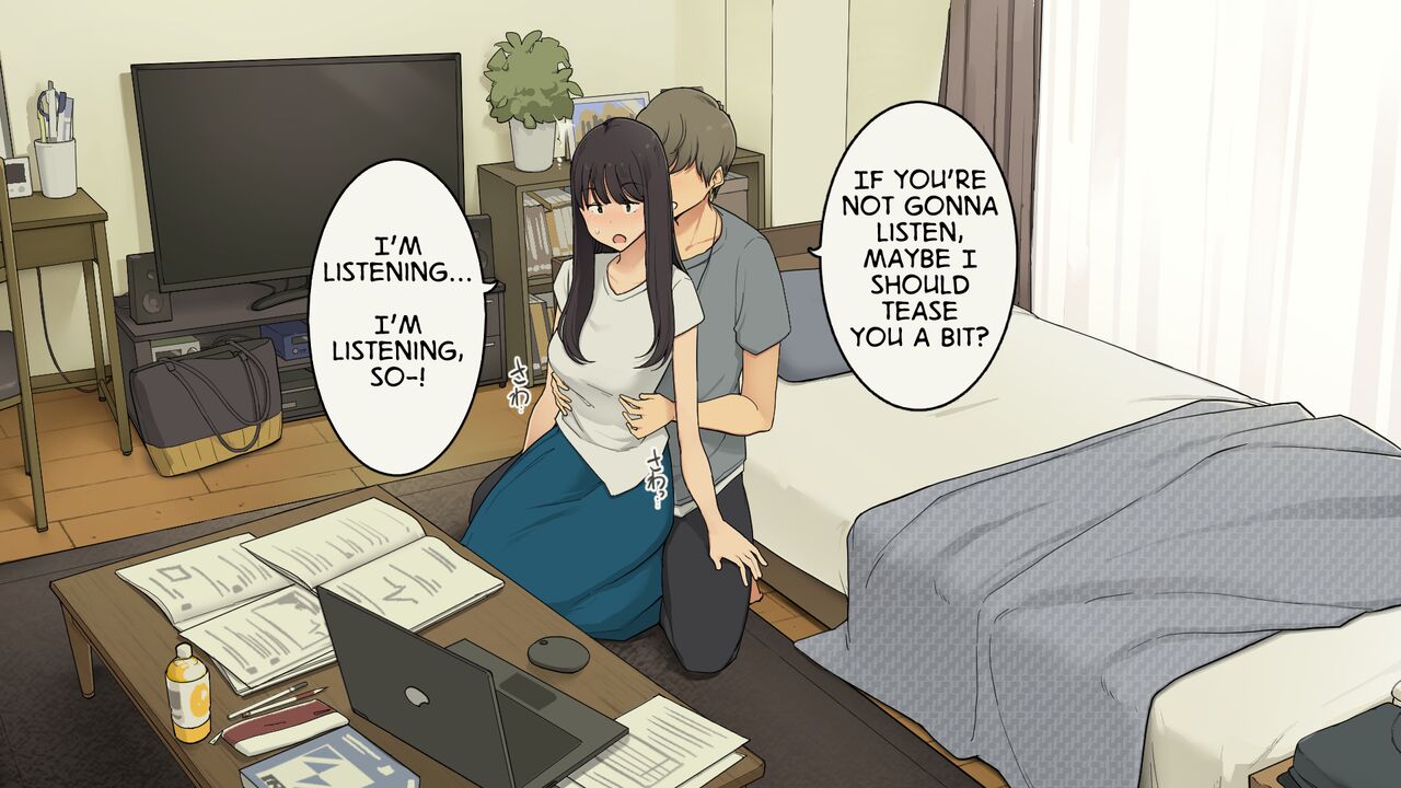 Senpai no Ie de Shiken Benkyou Oshiete moratte node Yuugata ni Kaeru Yotei datta Joshidaisei no Ichinichi | A University Girl Spending a Day Studying at Her Senior’s House After Deciding She’d Go Home in the Evening page 6 full
