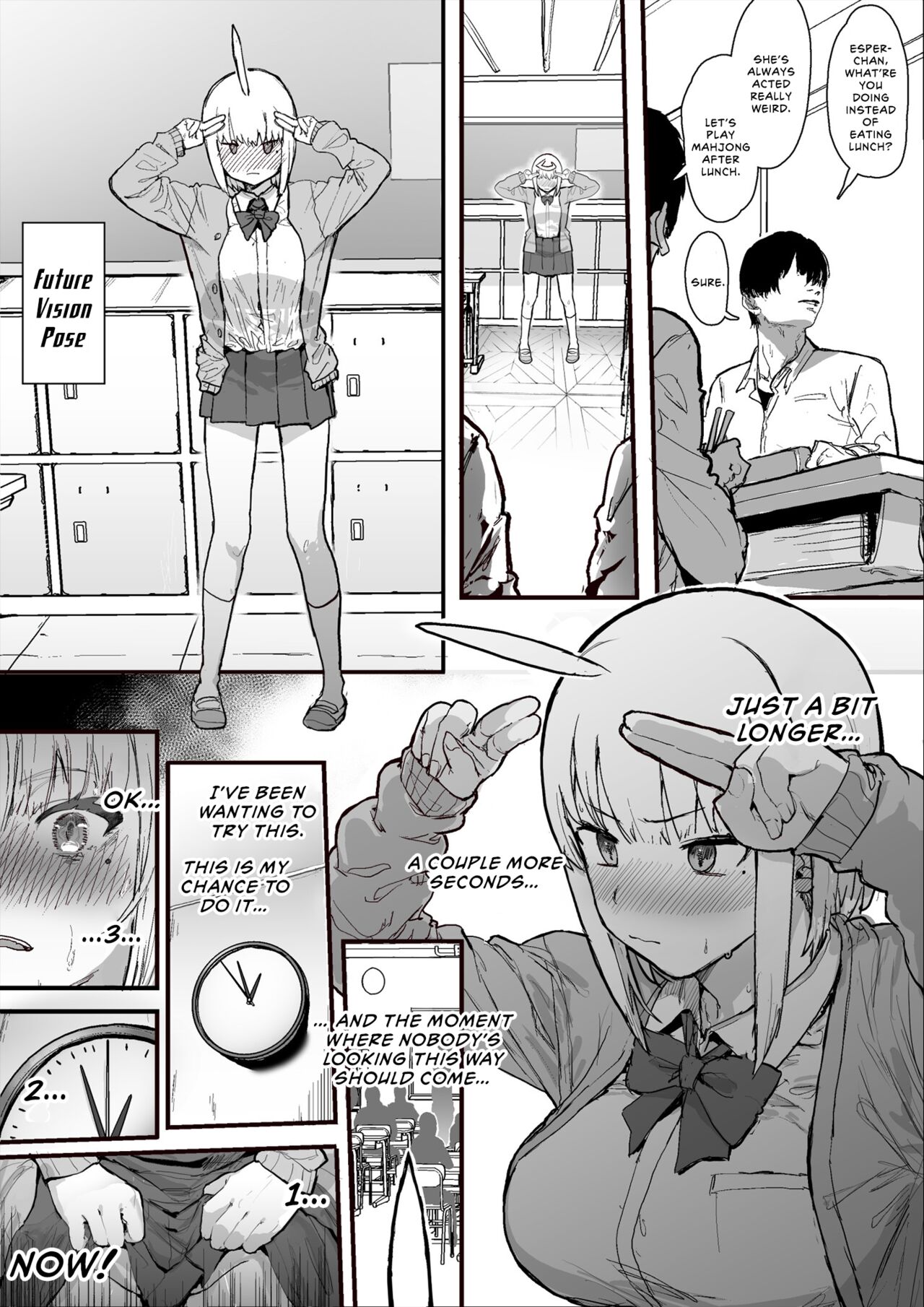 Mirai o Miru Koto ga Dekiru Esper Shoujo page 4 full