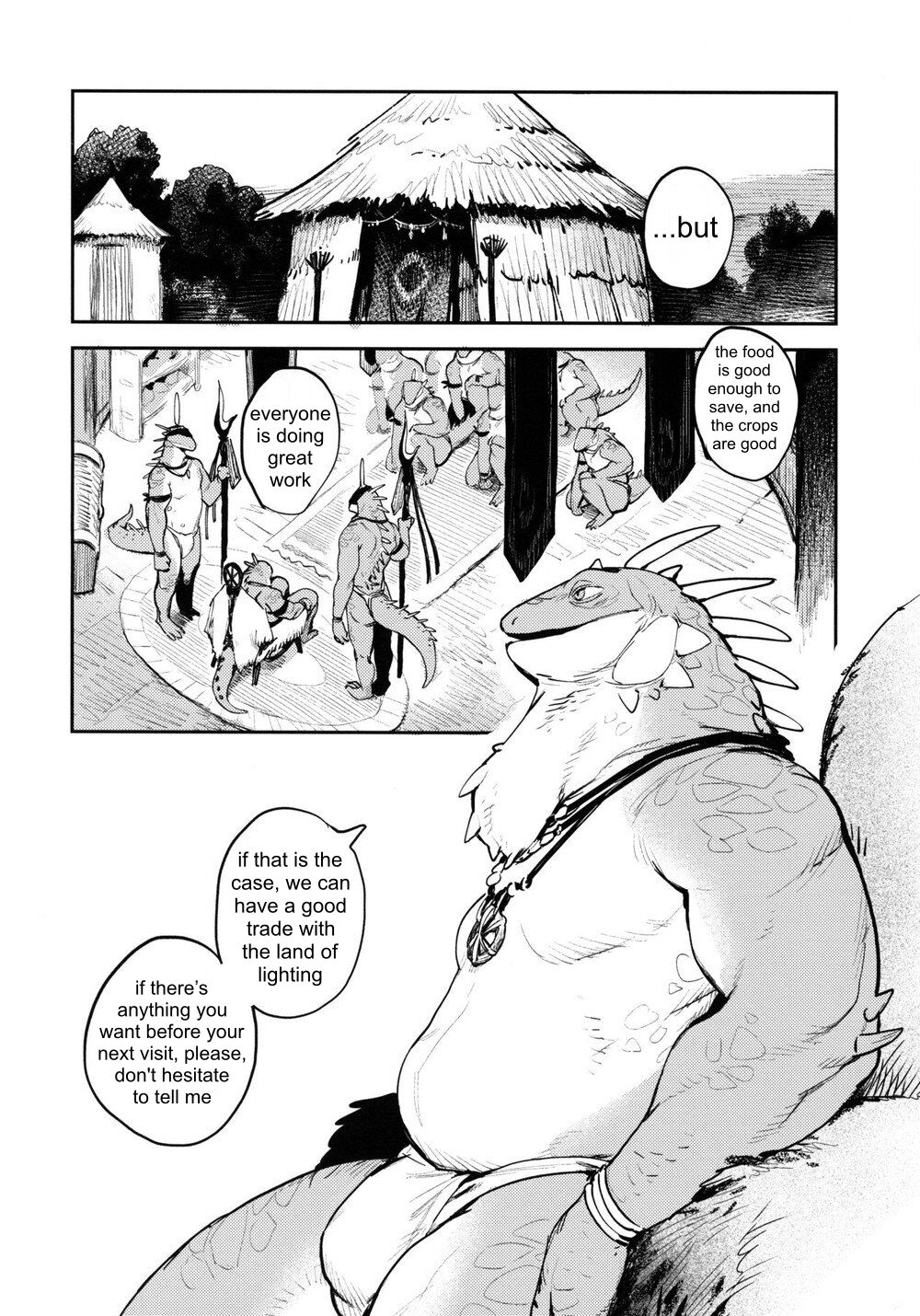 Tategami Ryuuzoku no Osa | Chief of the Iguana Clan page 3 full