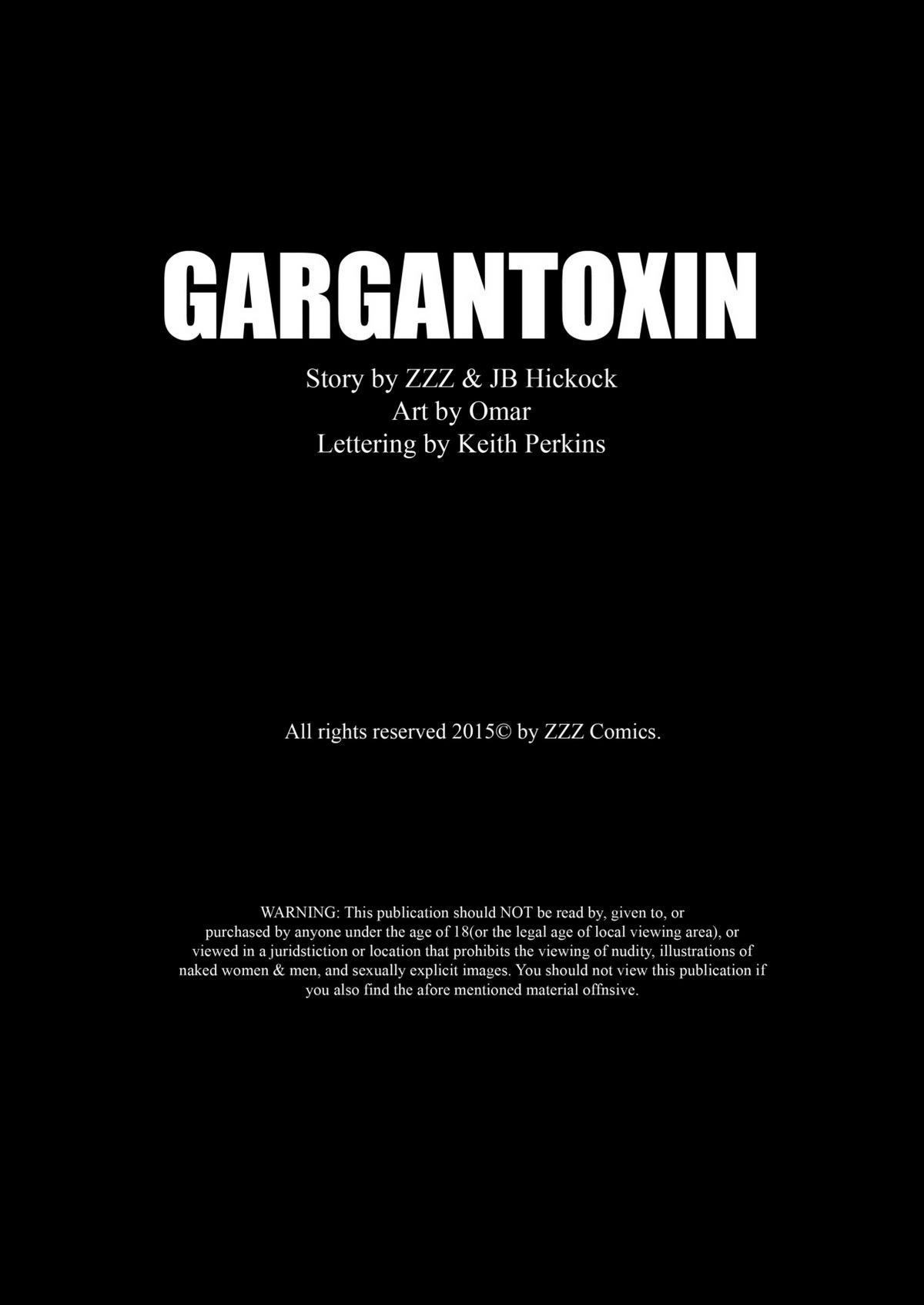 ZZZ Comics - Gargantoxin page 2 full