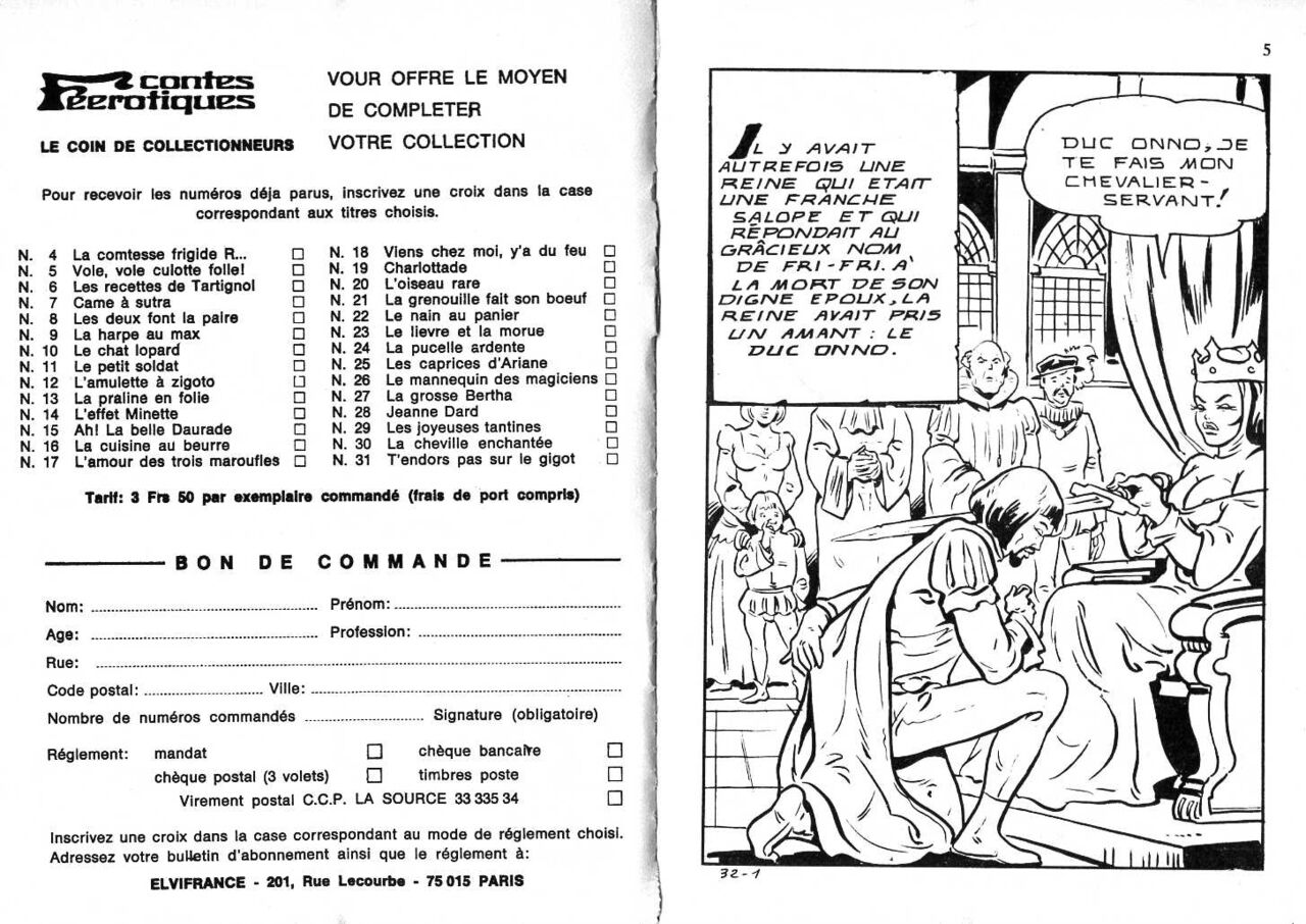 Elvifrance - Contes féérotiques 32 - Il n'est feu que de bois vert page 3 full