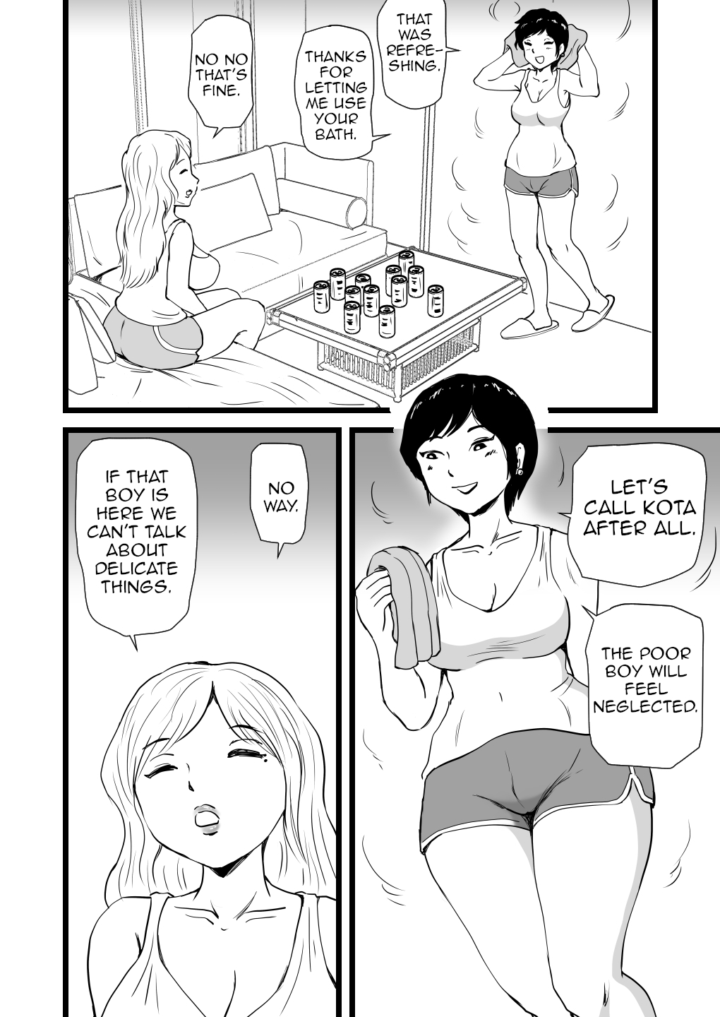 Mama to Ayumi-san ni Shibori Torareru Musuko no Hanashi |The Story About a Son Who is Exploited by His Mom and Ayumi page 9 full