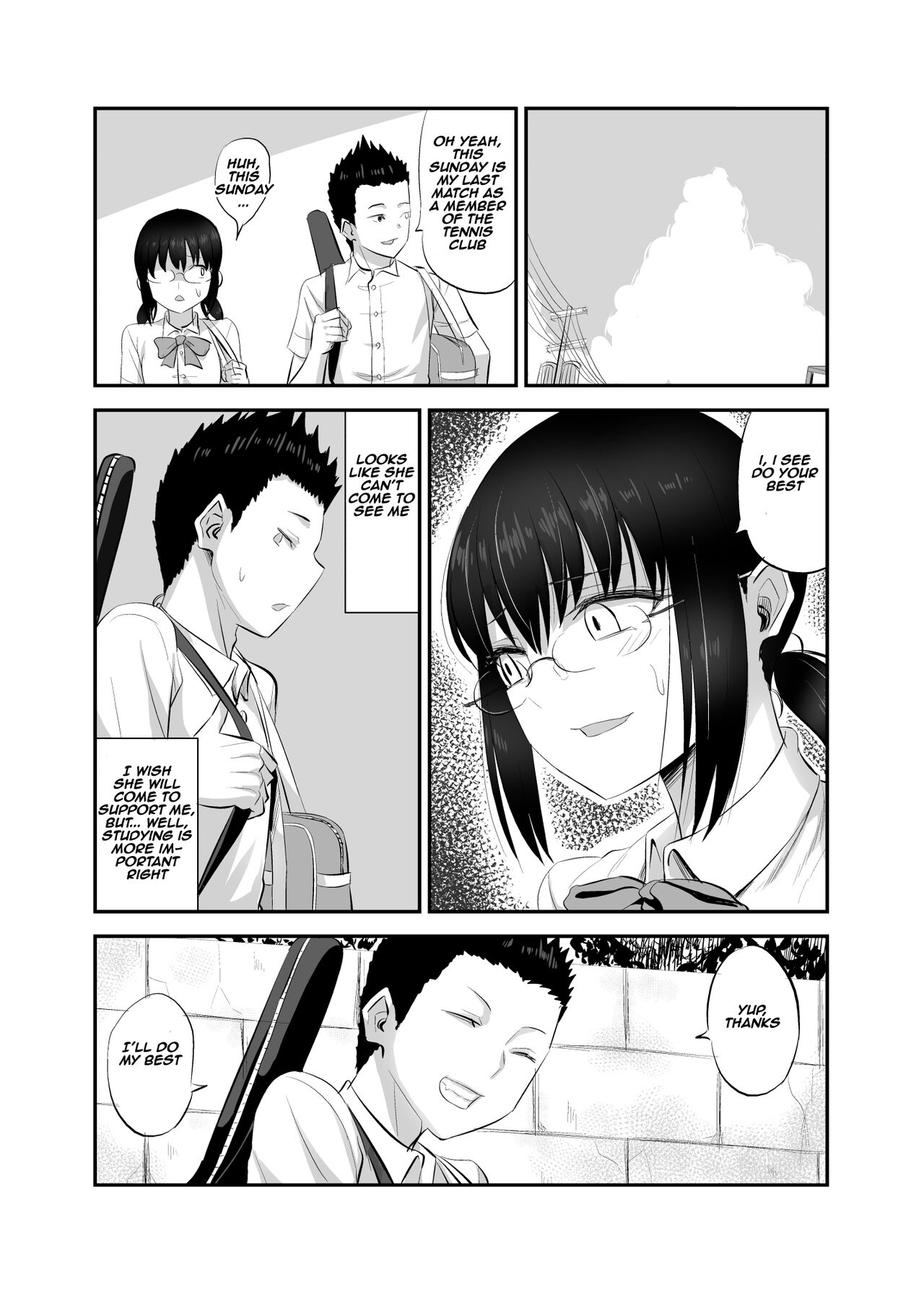 Jimi de Majime na Osananajimi ga Class no Yankee ni Omocha ni Sarete Ita Hanashi | A story about a plain and serious childhood friend who was toyed with by the delinquent page 9 full
