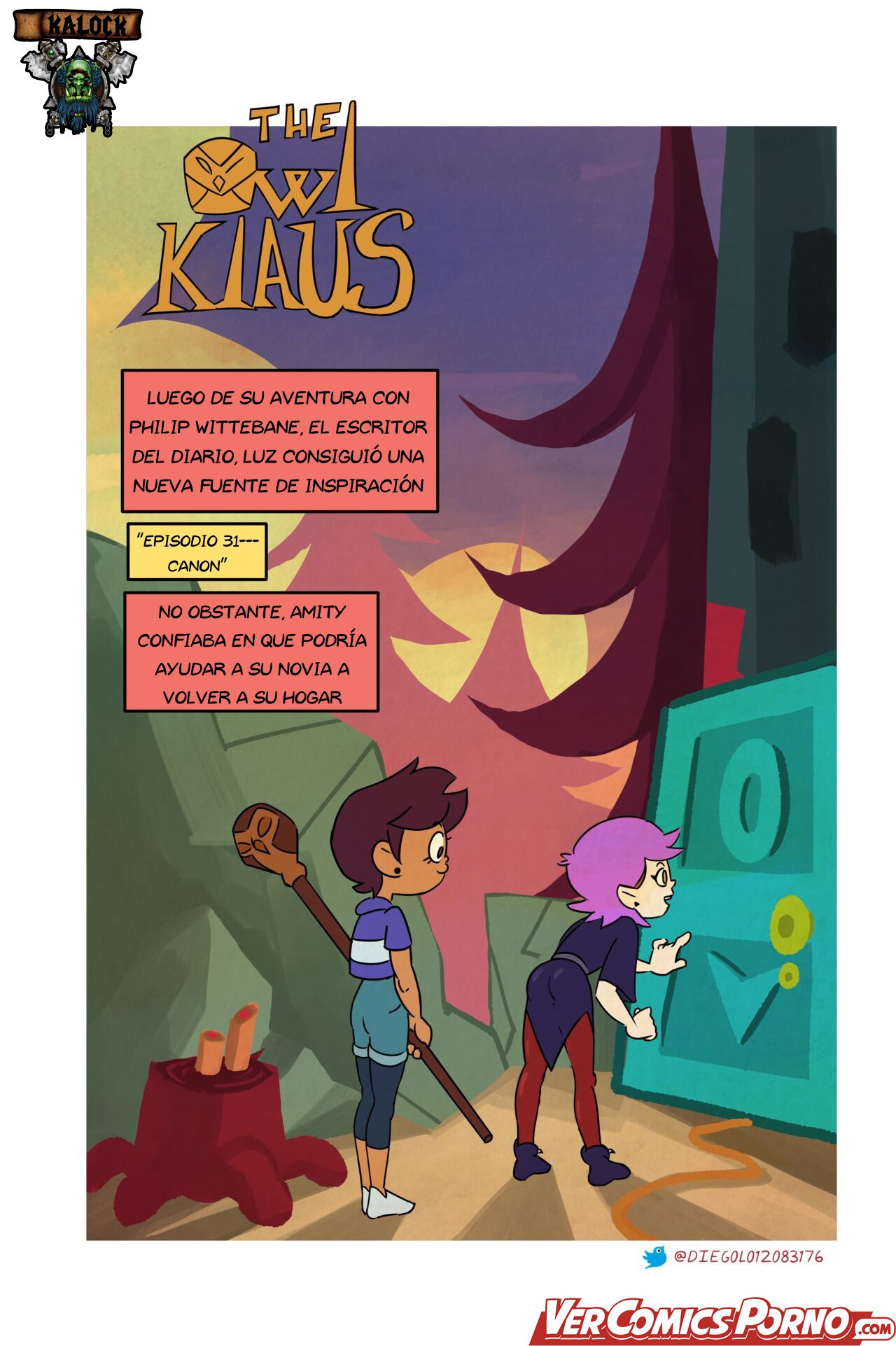 The Owl Klaus page 1 full