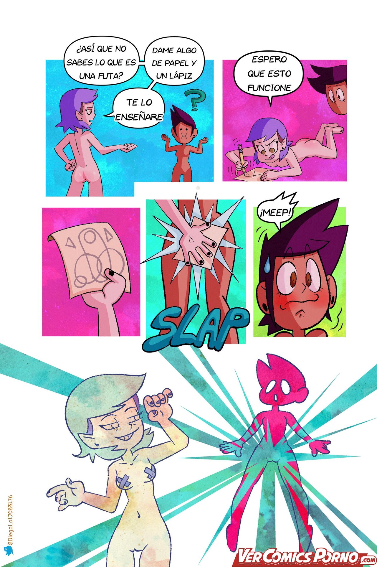 The Owl Klaus page 9 full