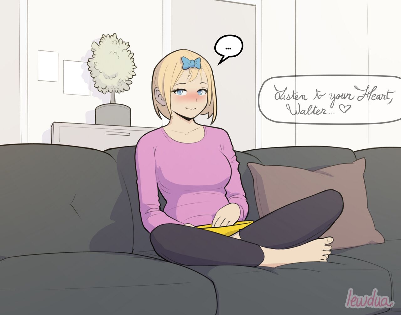 Nessie Alone in the Apartment page 5 full