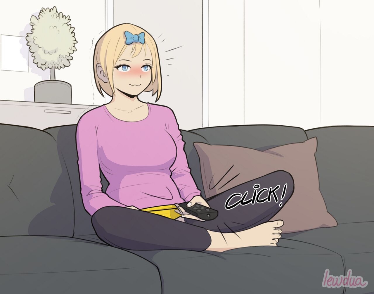 Nessie Alone in the Apartment page 6 full