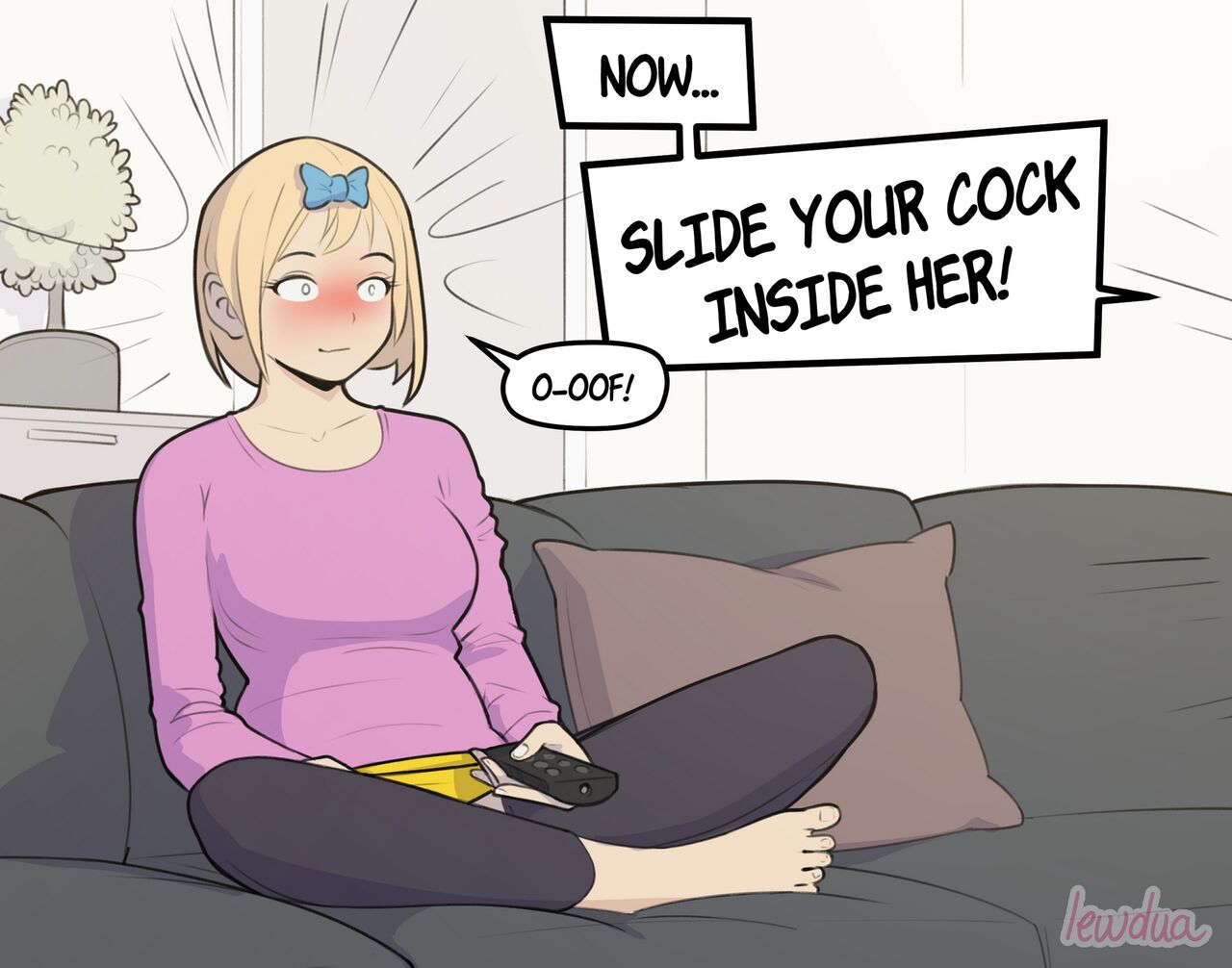 Nessie Alone in the Apartment page 7 full