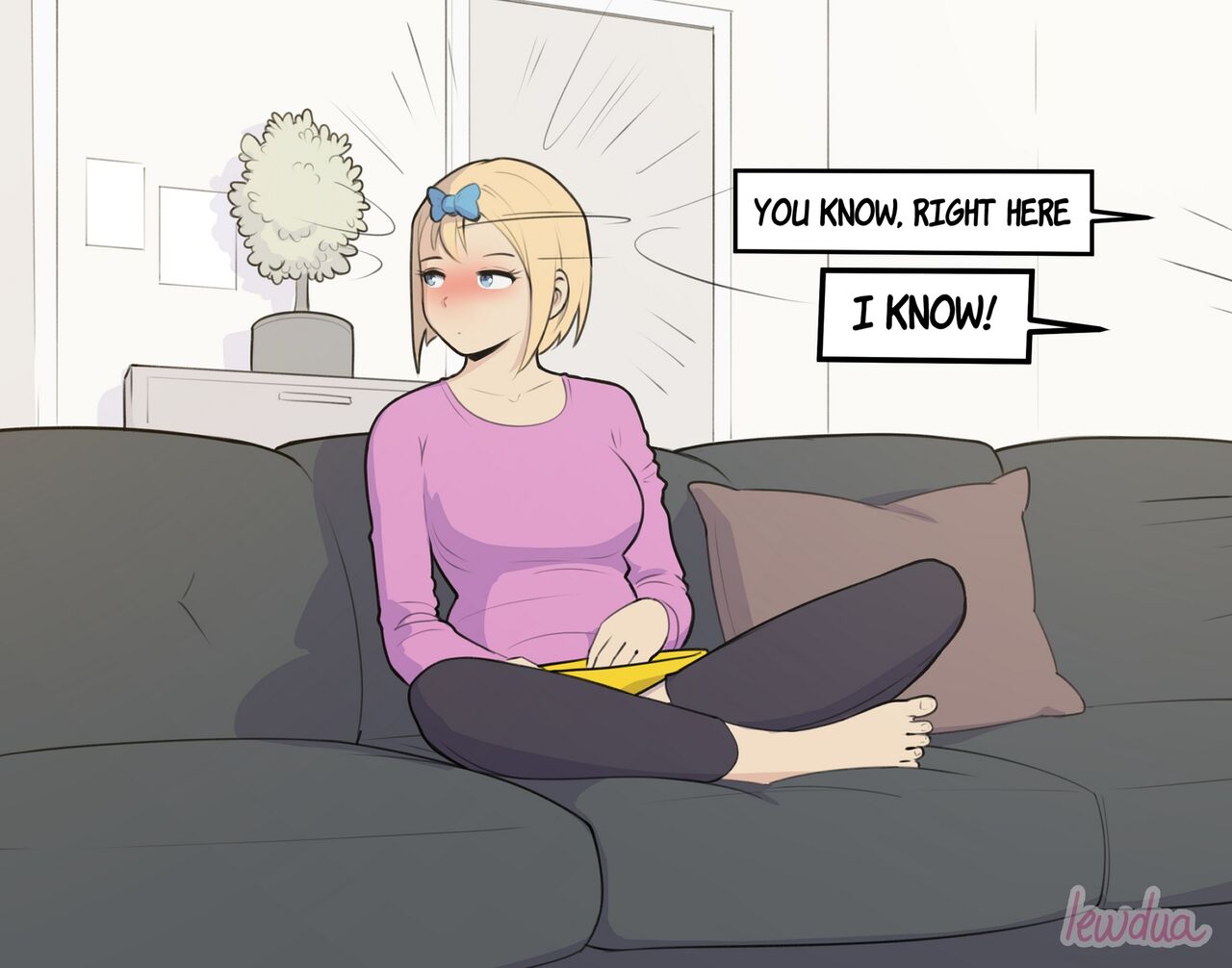 Nessie Alone in the Apartment page 8 full