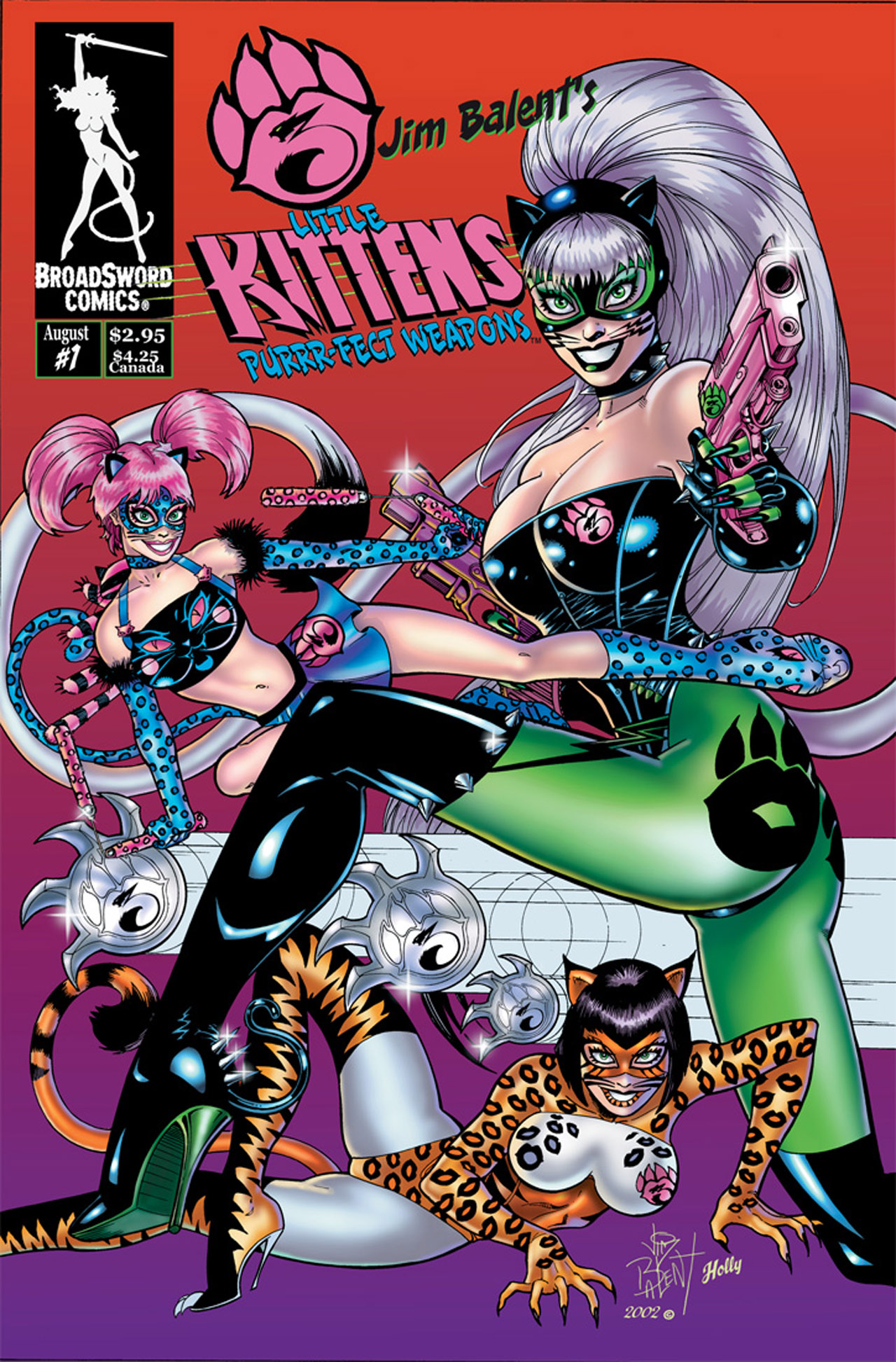 3 Little Kittens - Purrr-Fect Weapons V2002 #1 page 1 full