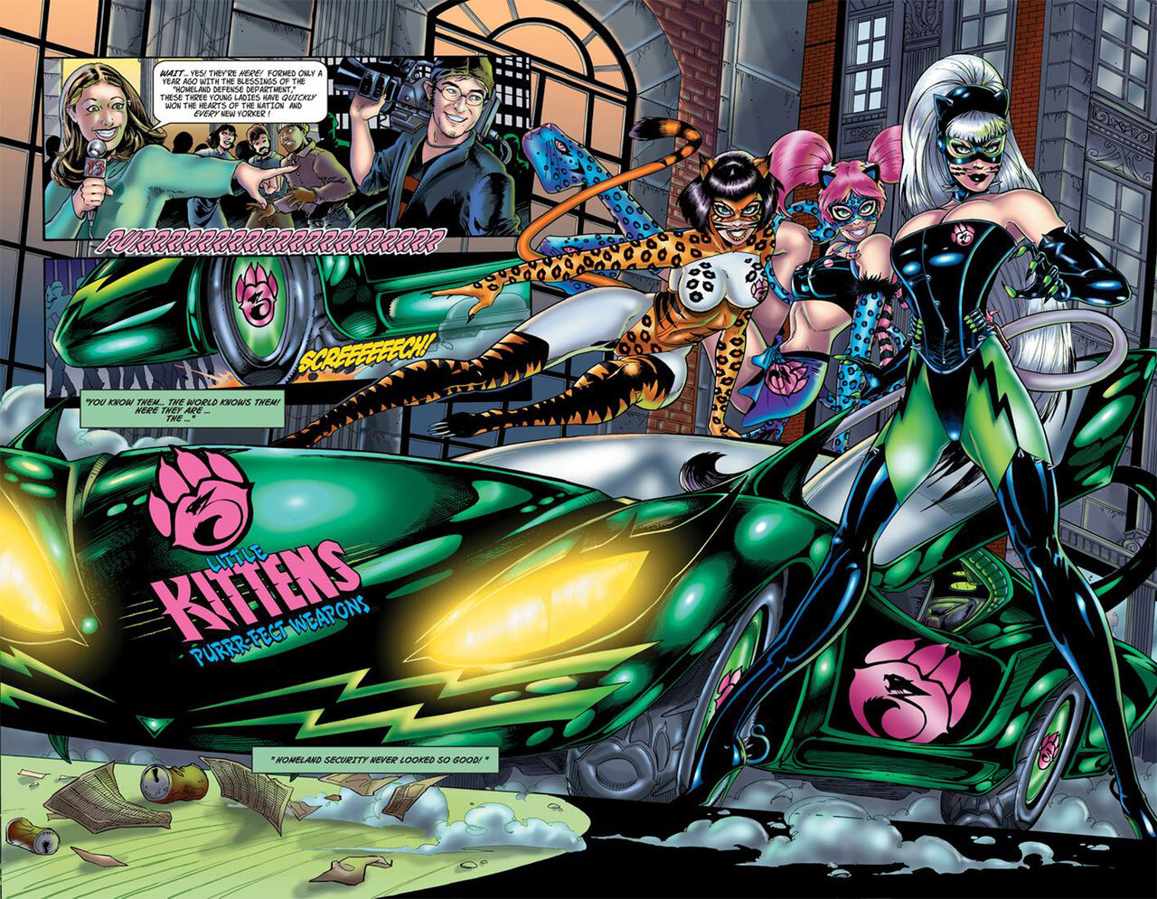 3 Little Kittens - Purrr-Fect Weapons V2002 #1 page 4 full