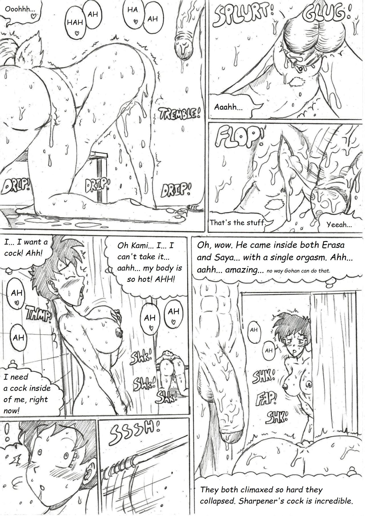 DRAGON BALL NTR 7 - After Gym Class page 6 full