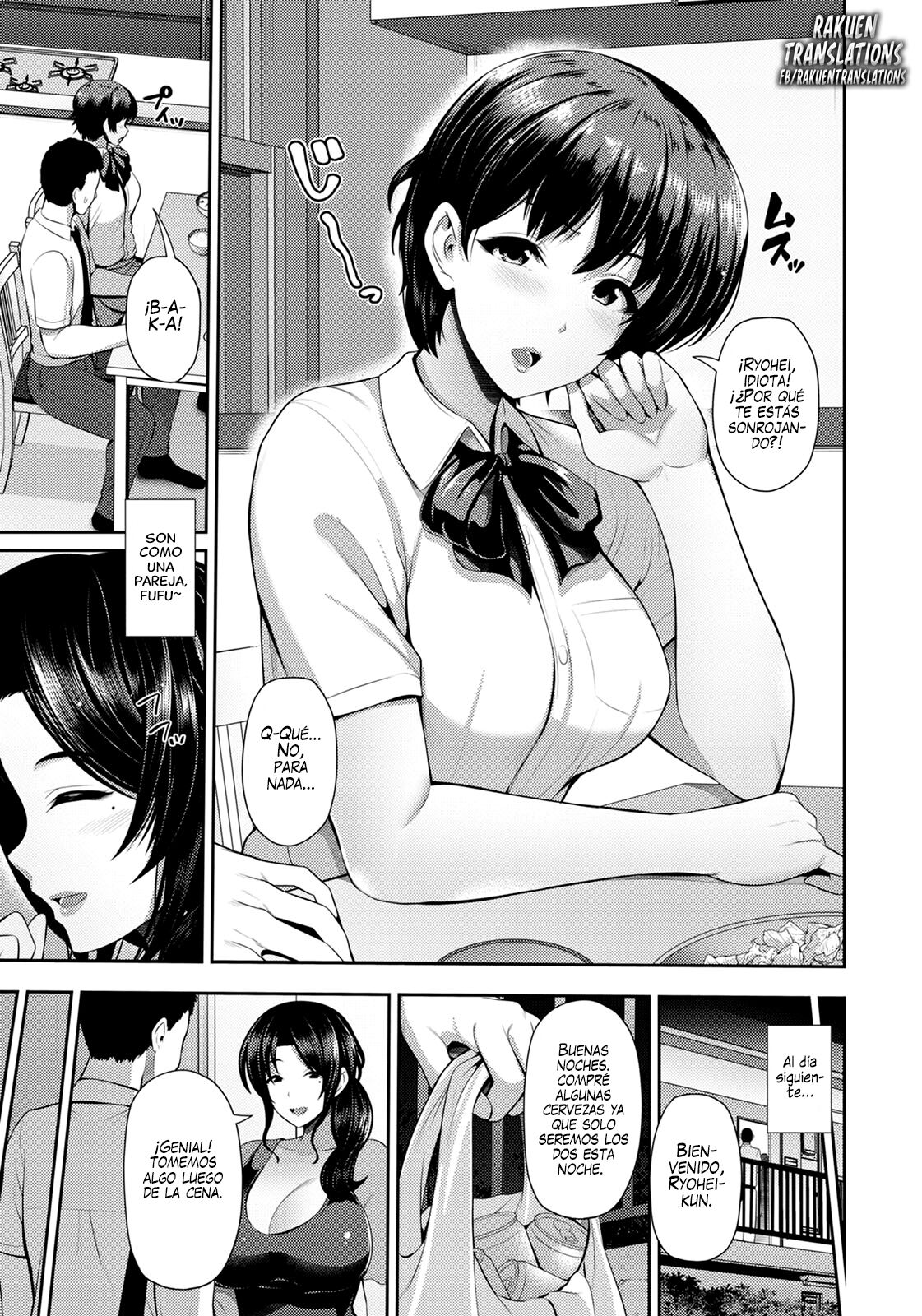 Oyako to Seiai | Relaciones Sexuales con Madre e Hija ~ Kyouka San page 4 full