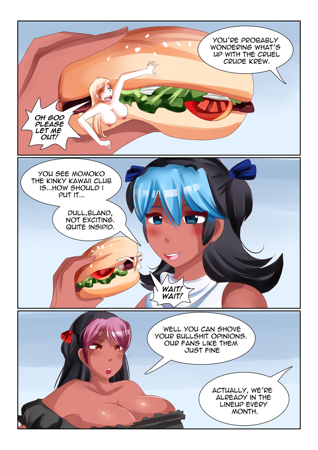 Kinky Kawaii Club vs Cruel Crude Krew page 4 full