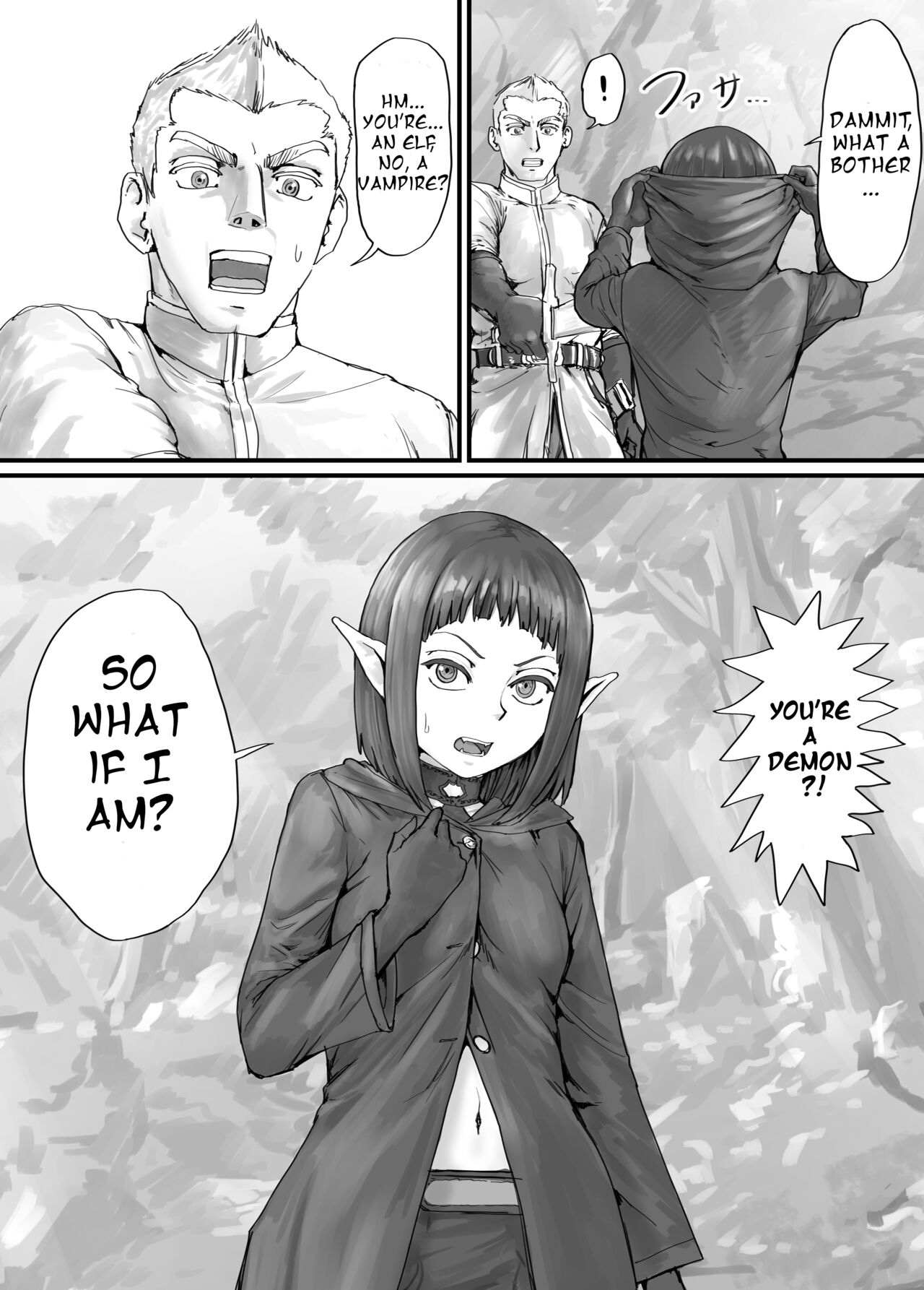 魔族ちゃん漫画1 （English Version） page 3 full