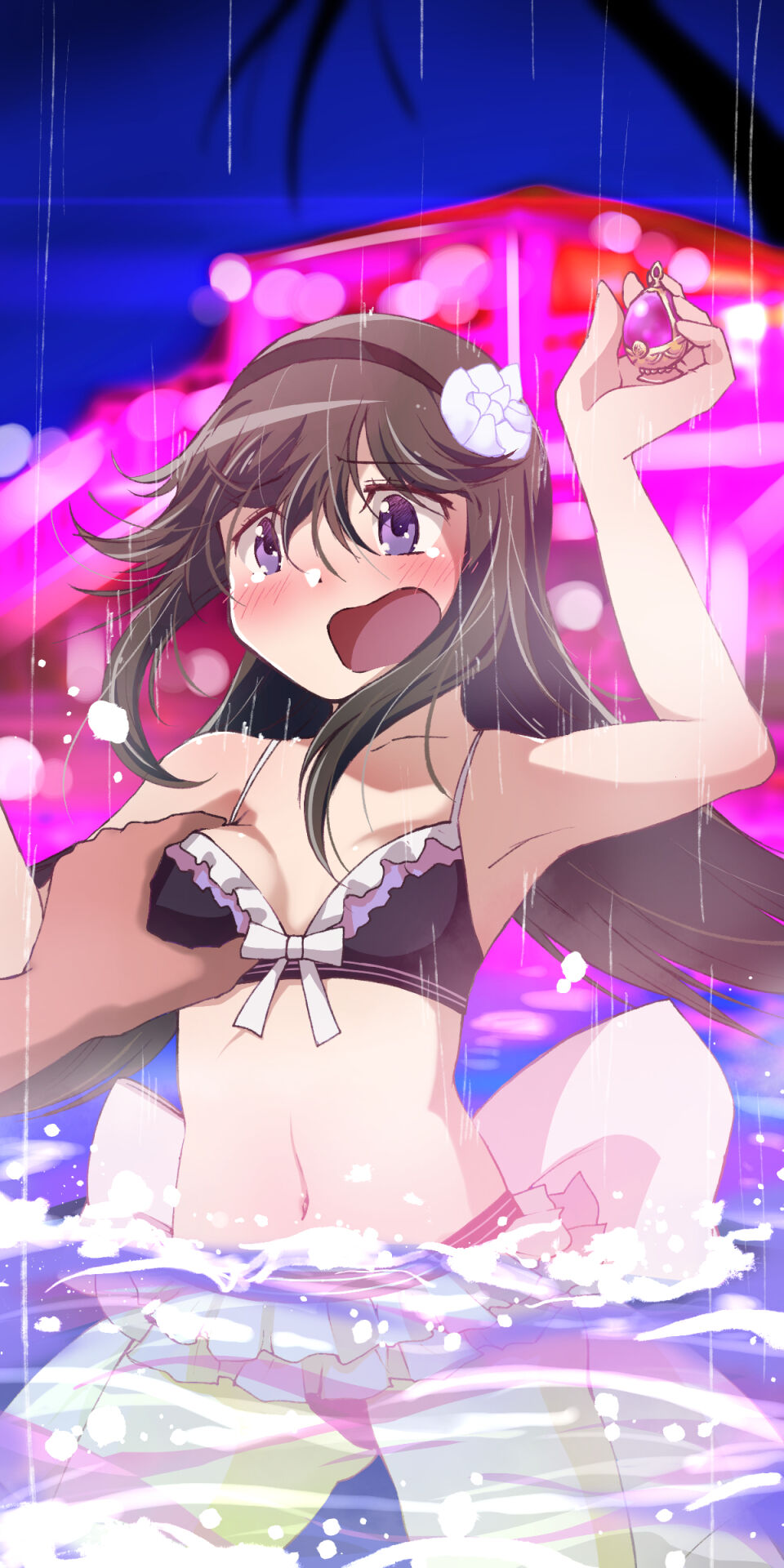 Night Pool Homura-chan / Swimsuit Homu Missionary page 2 full