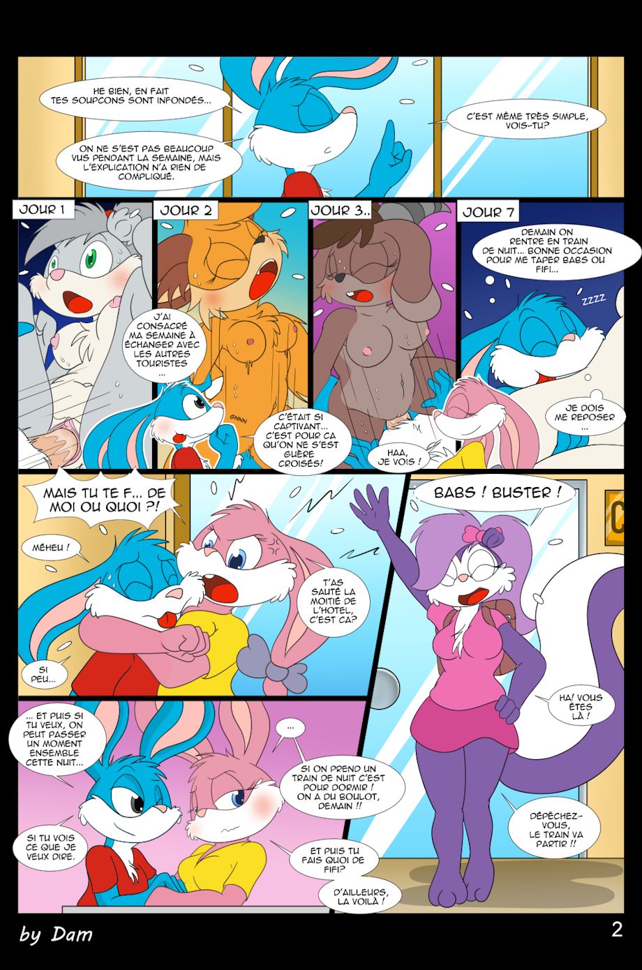 Toons on a train page 2 full