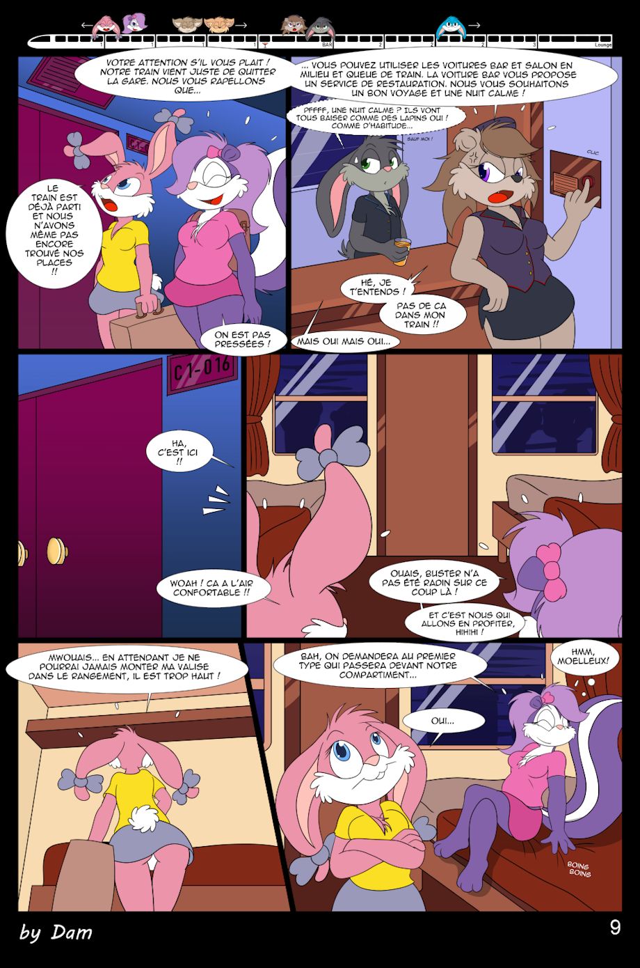Toons on a train page 9 full