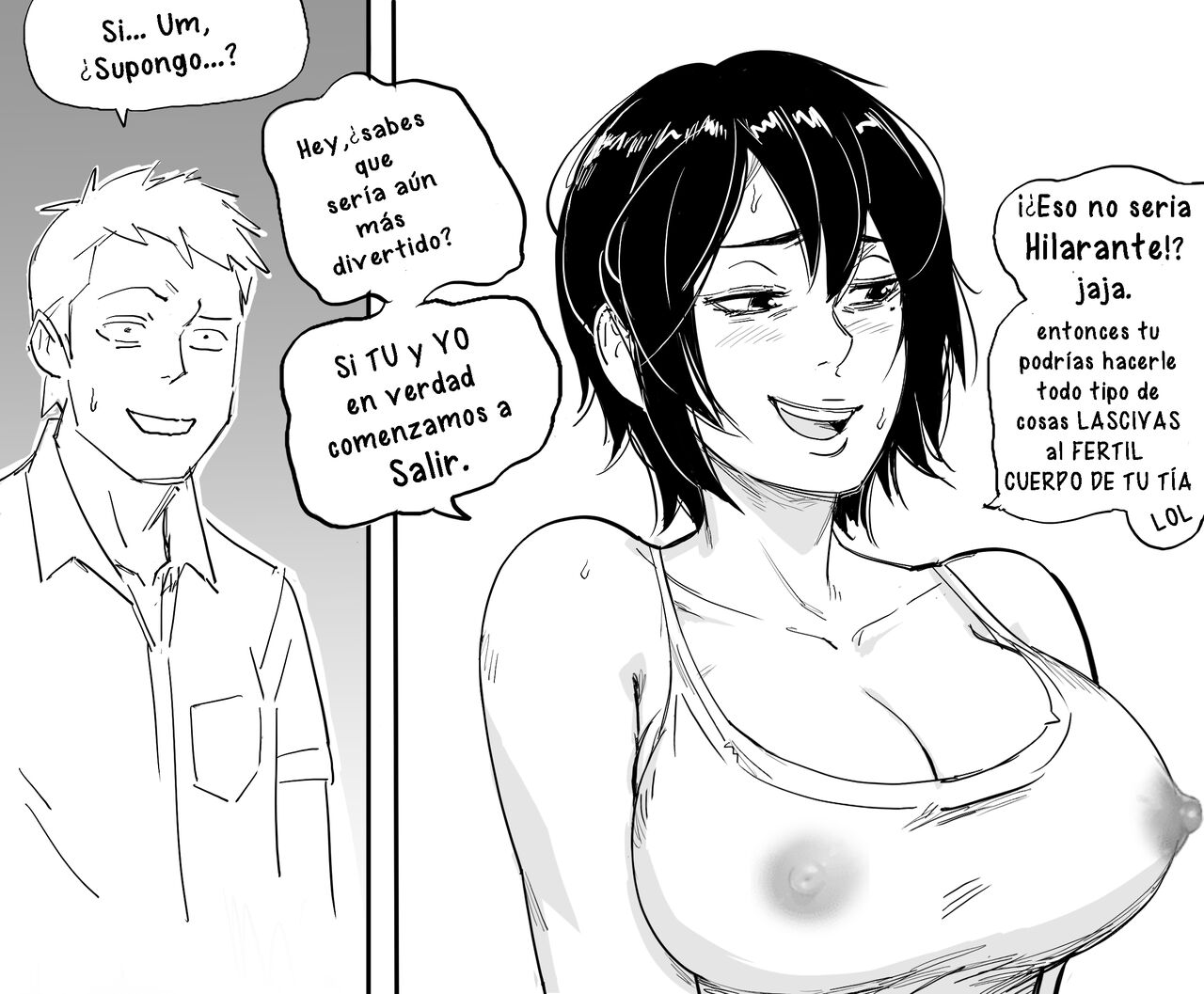 Drunk aunt keeps on suggesting silly jokes+extras page 2 full