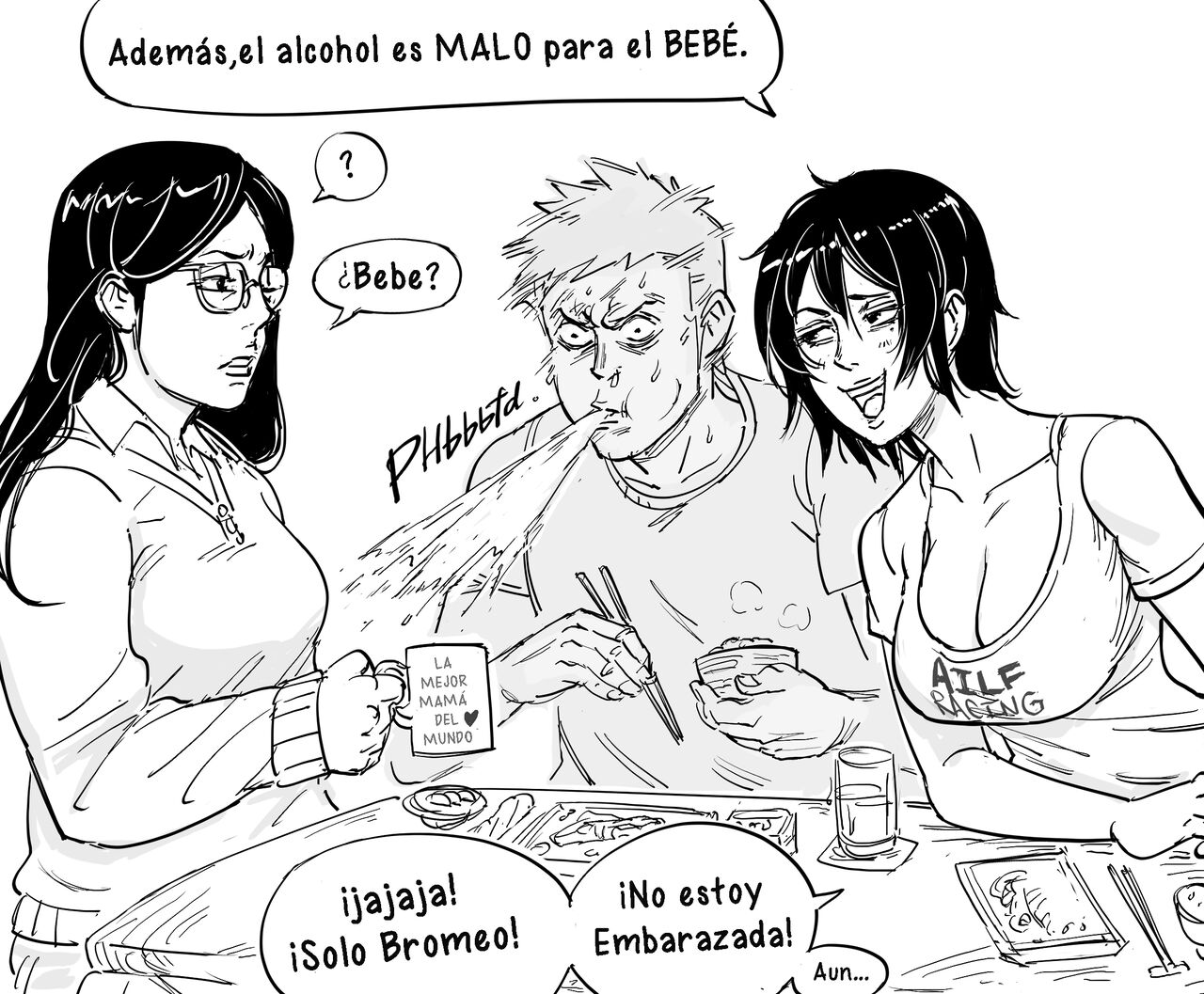 Drunk aunt keeps on suggesting silly jokes+extras page 7 full