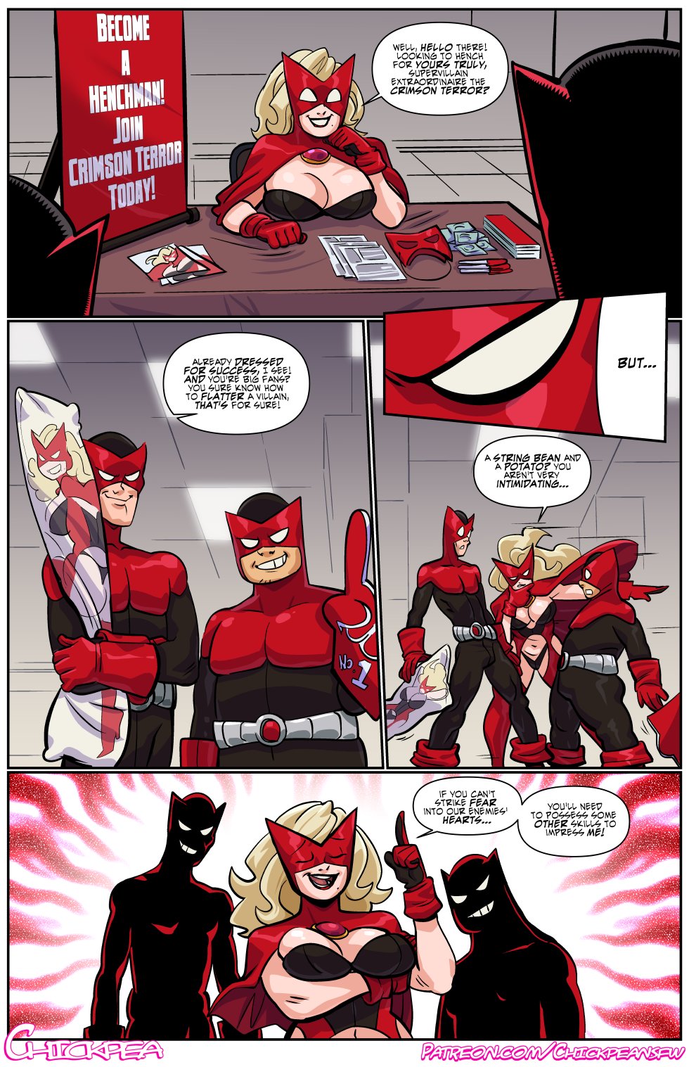 Henchmen Tryout page 1 full