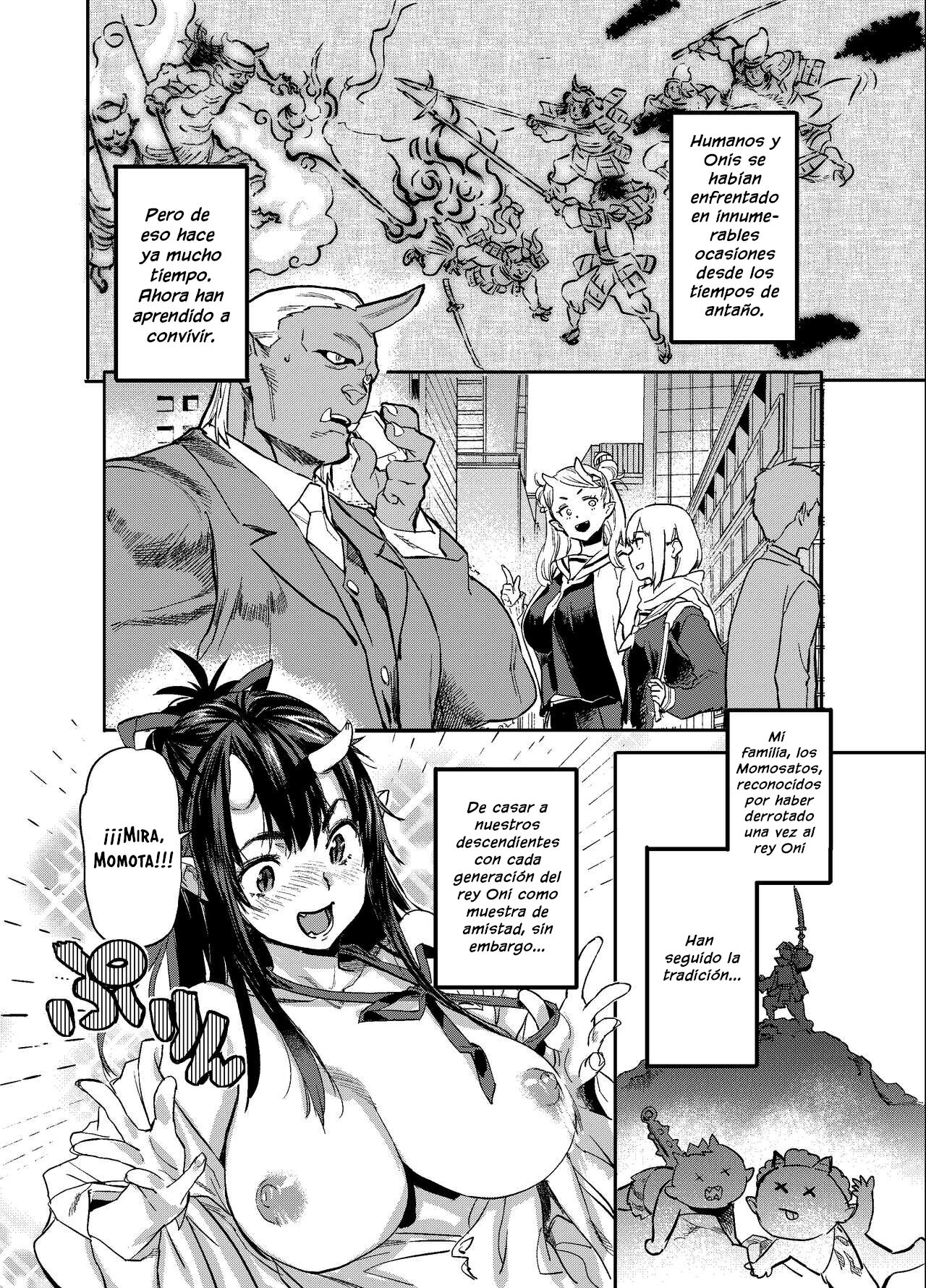 Oni-Musume-chan wa Hatsujouki! | ¡La chica Oni está en celo! page 6 full