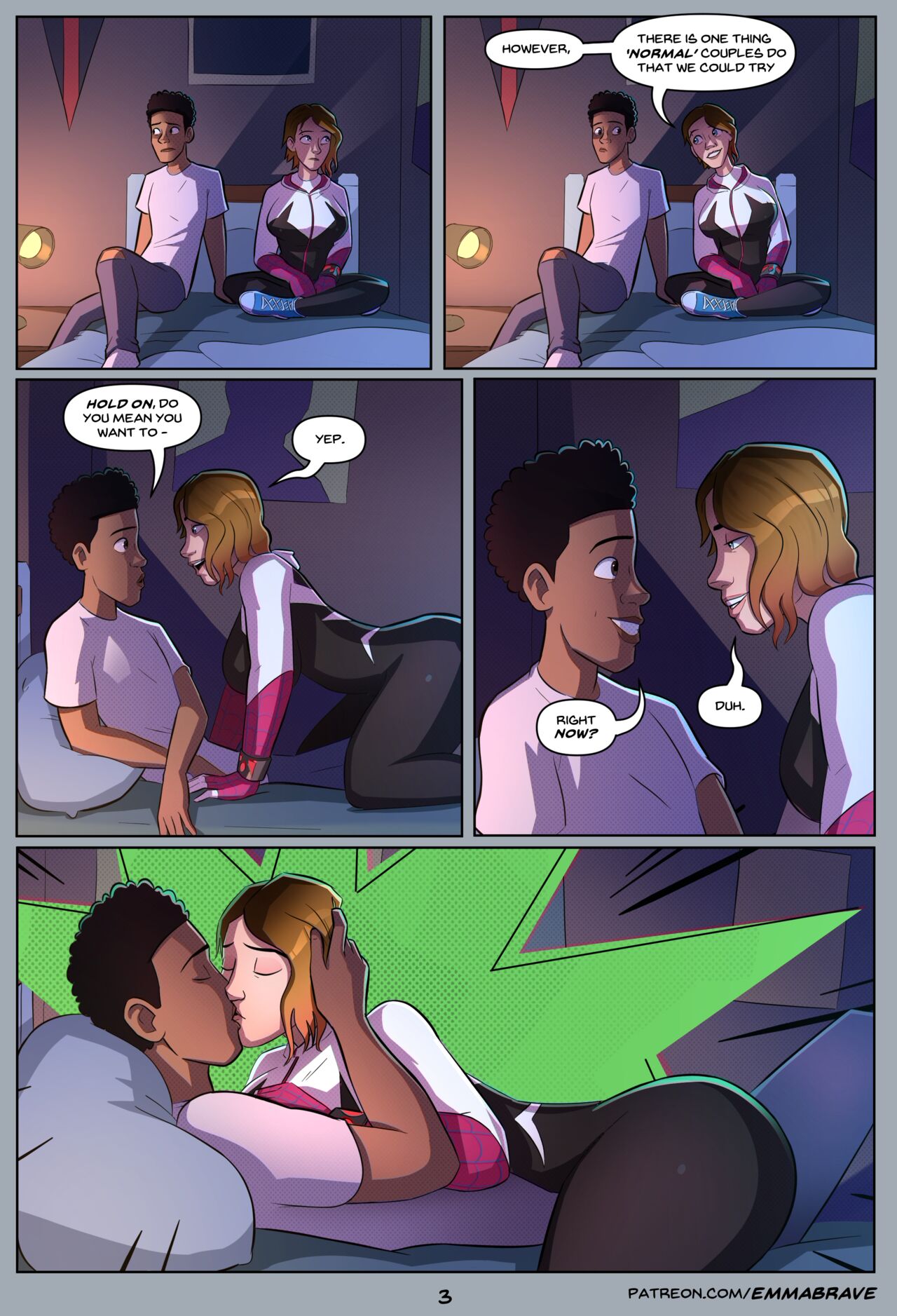 Spiderverse 18+ page 3 full