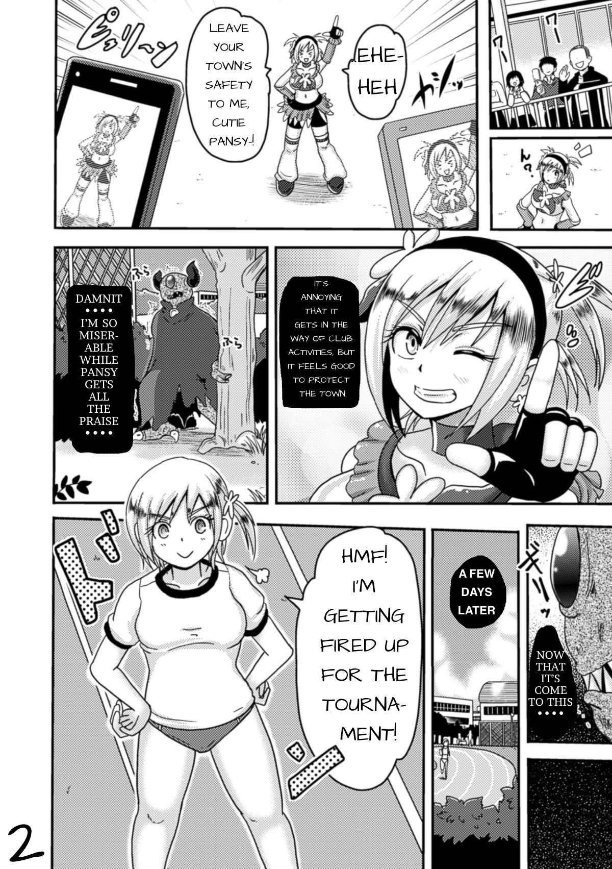 Cutie Pansy: Broadcasting The Ahegao Of Defeat page 3 full