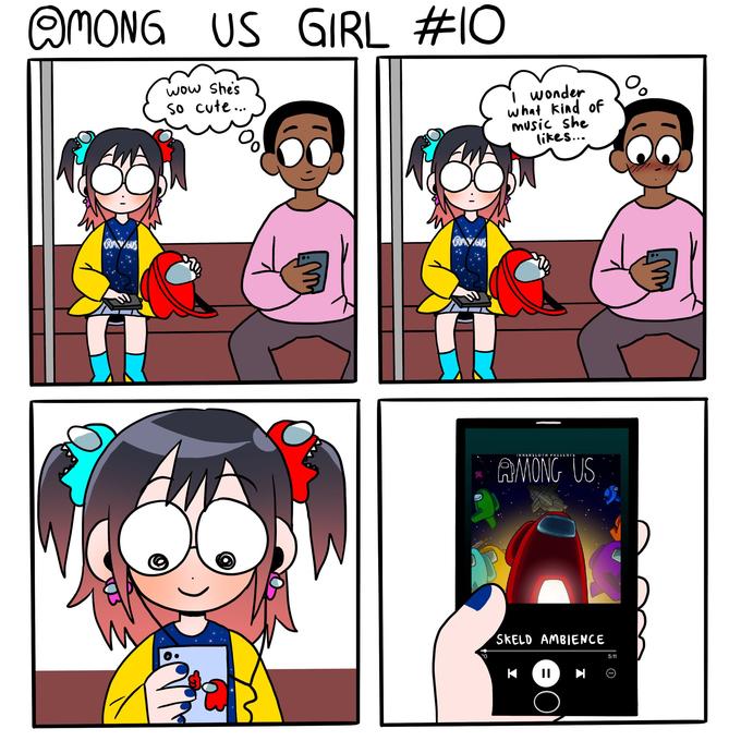Among Us Girl page 10 full