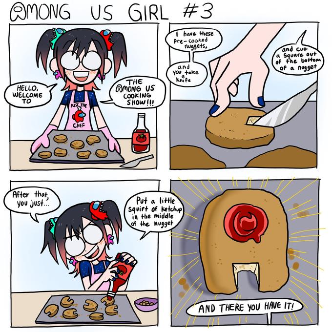 Among Us Girl page 3 full
