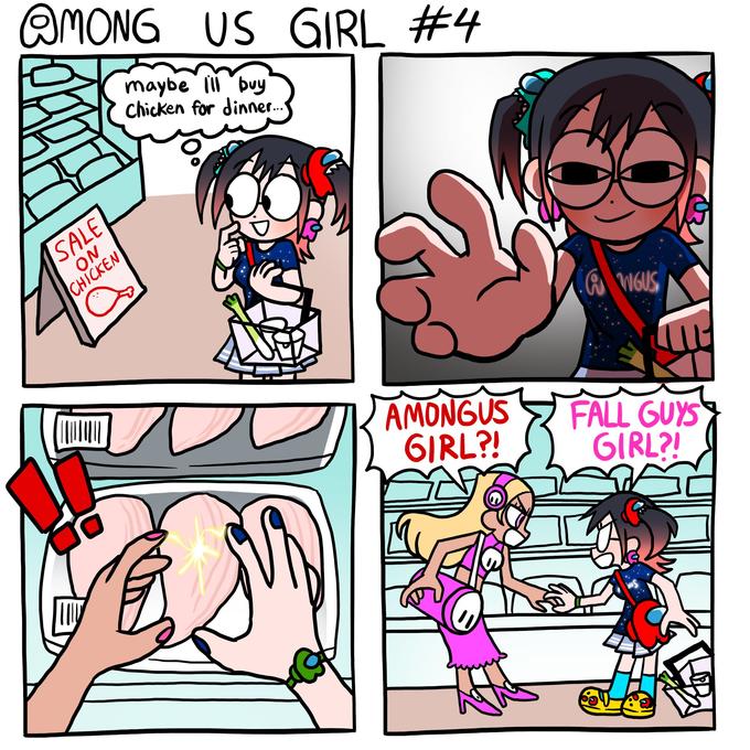 Among Us Girl page 4 full