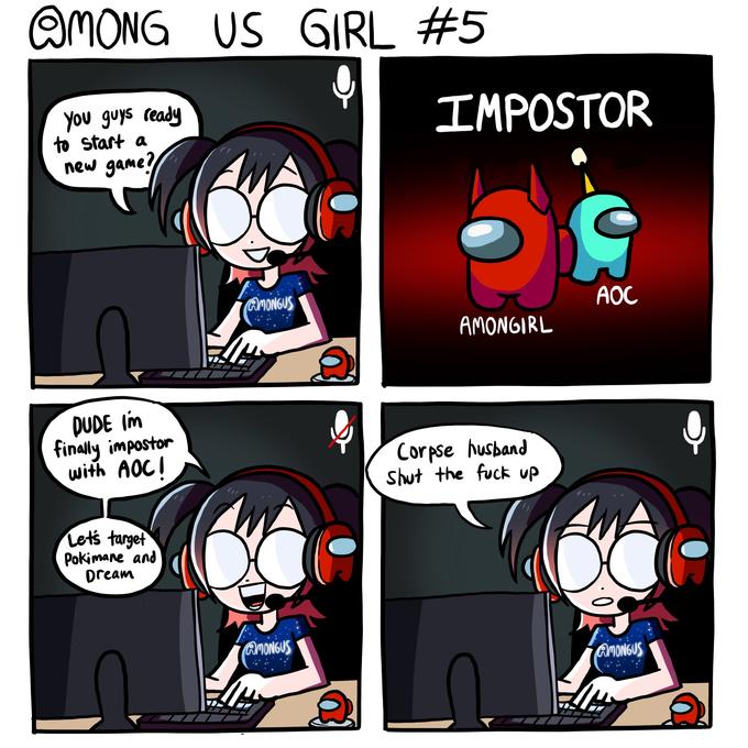 Among Us Girl page 5 full