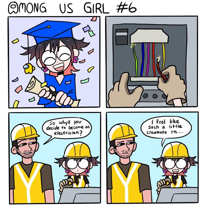 Among Us Girl page 6 full