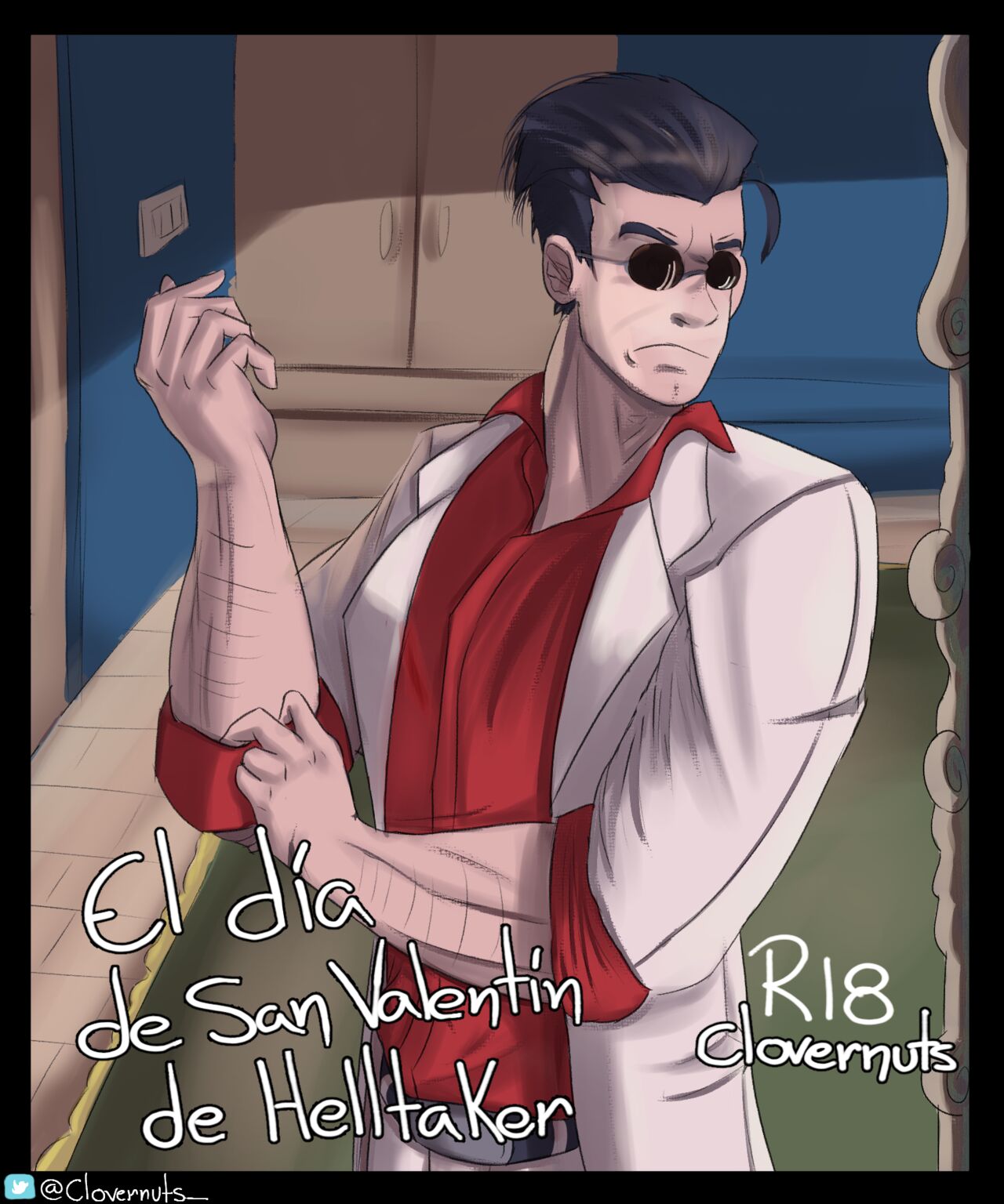 Helltaker's valentine's day page 1 full