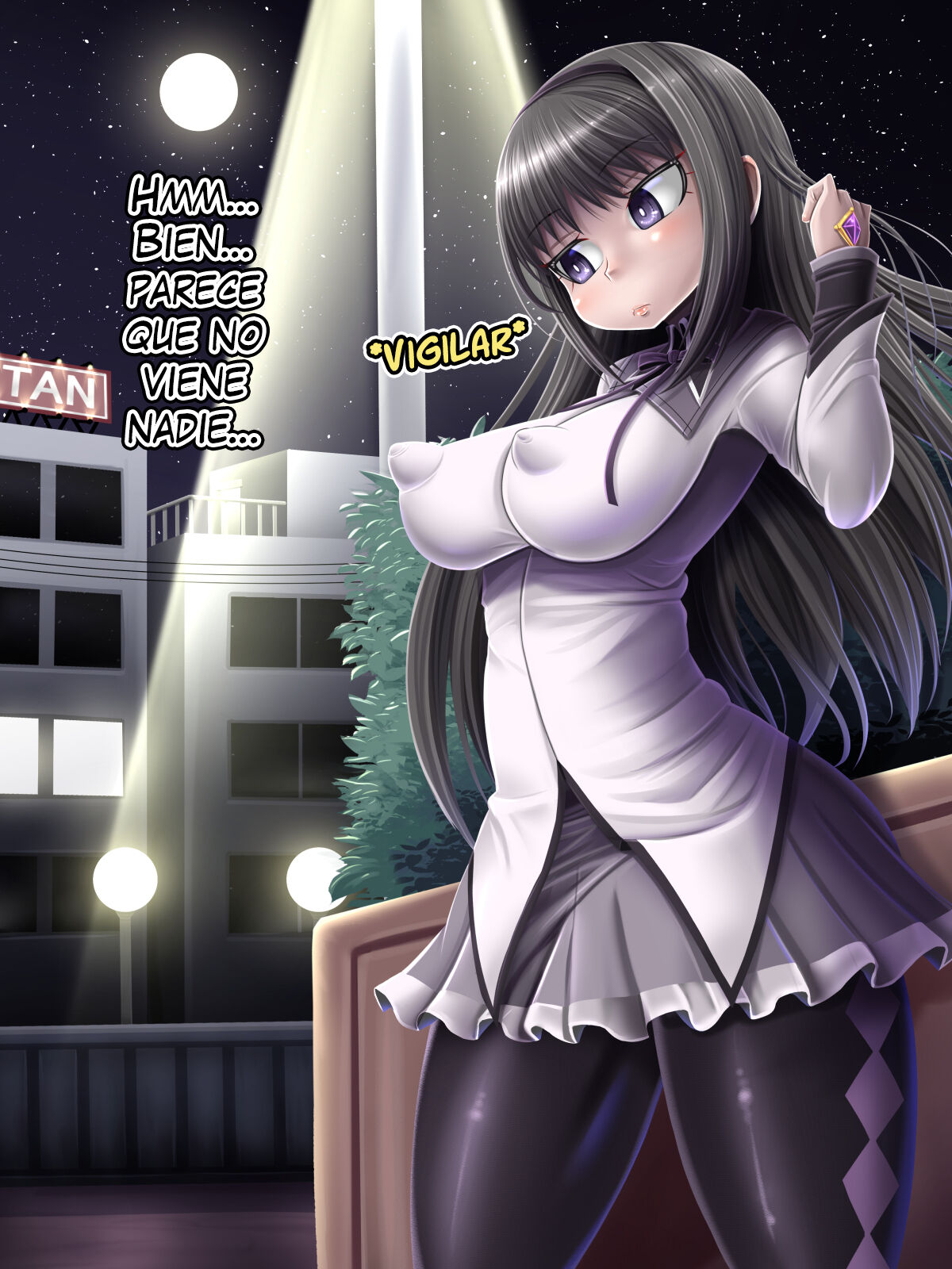 La súper erección en público de Akemi Homura page 2 full