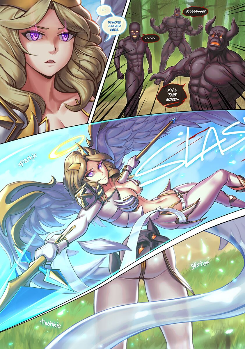Dominion of Heroes Comic #5. Mitra page 3 full